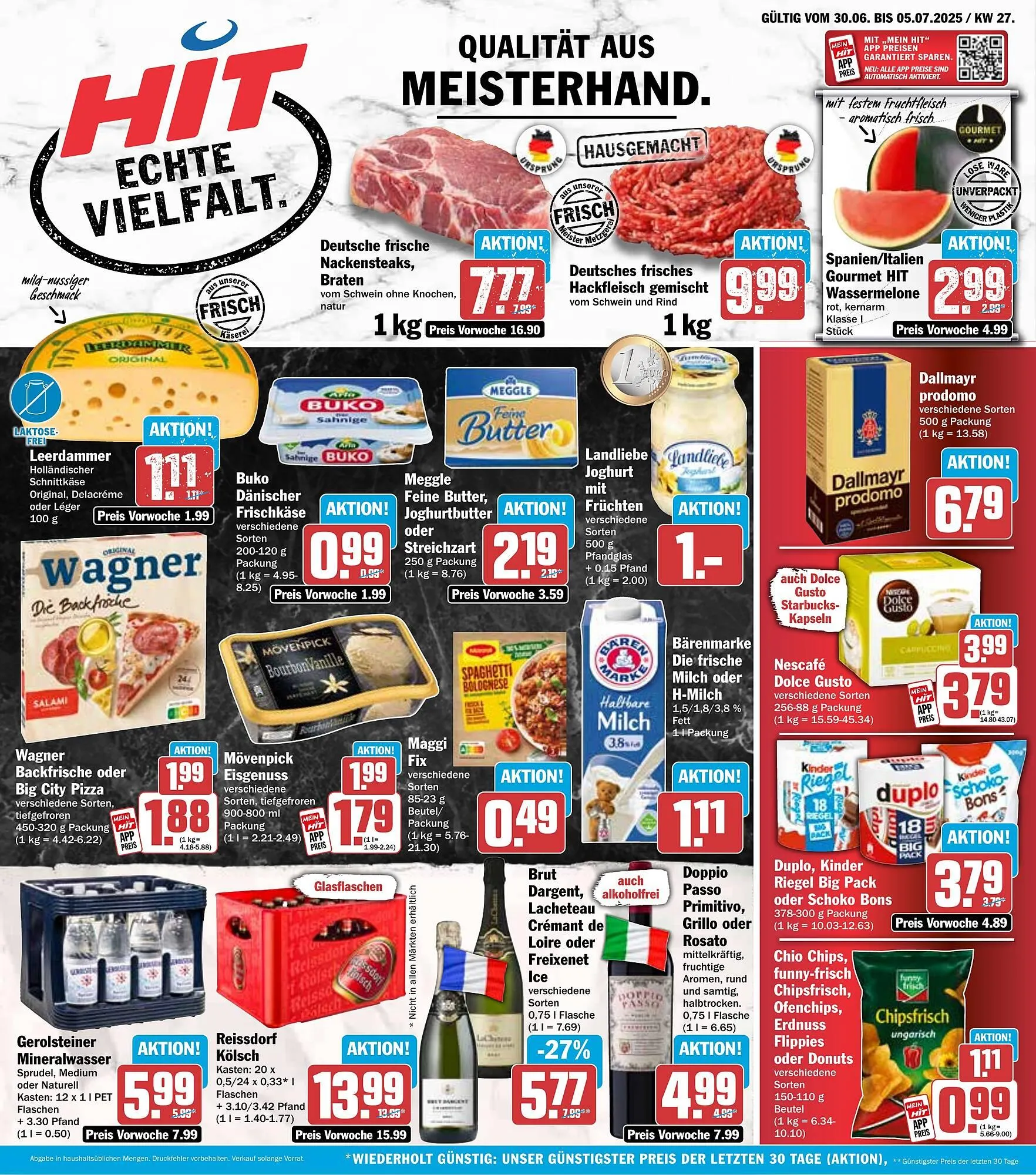 Hit Prospekt von 30. Juni bis 5. Juli 2025 - Prospekt seite 1