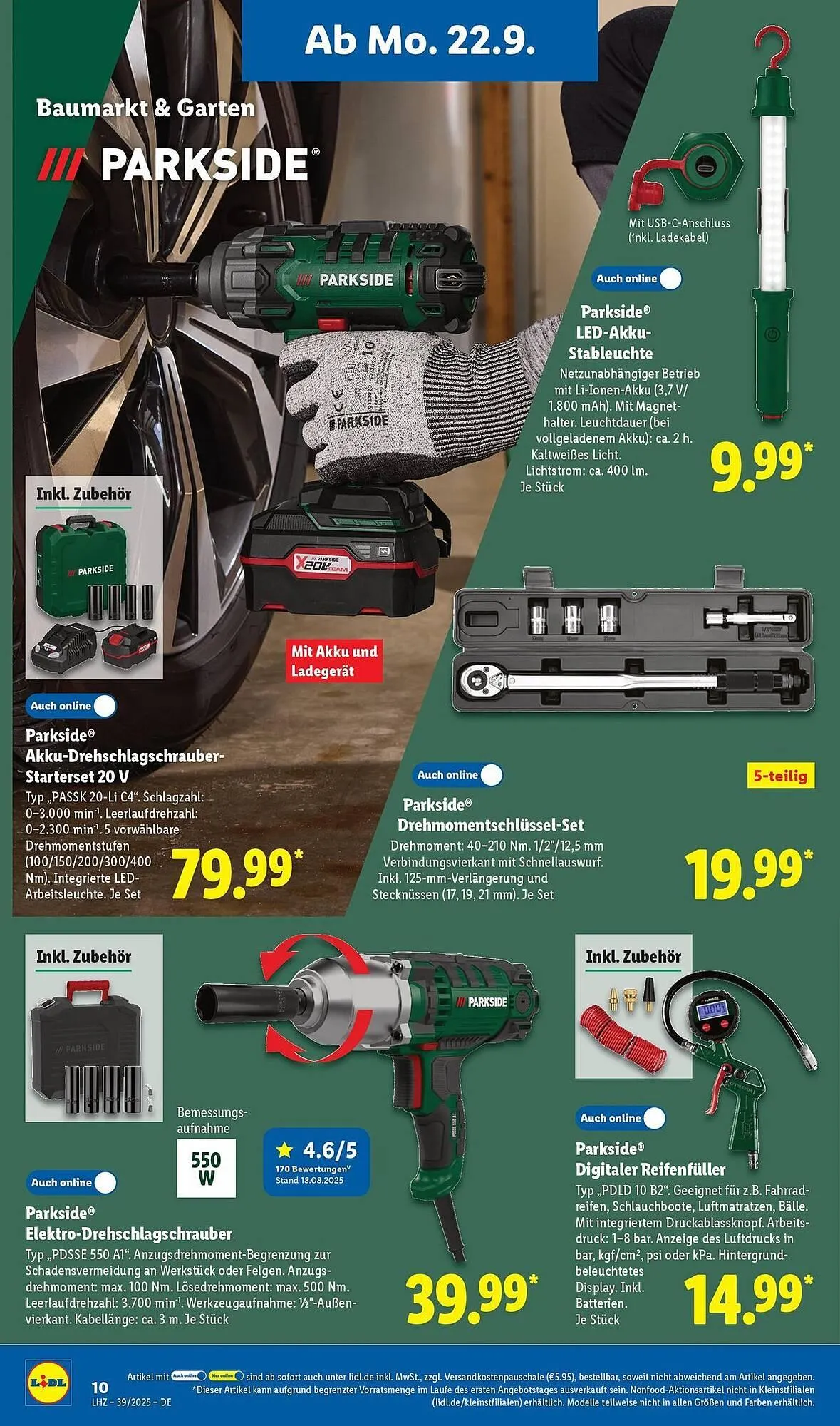 Lidl Prospekt von 22. September bis 27. September 2025 - Prospekt seite 6