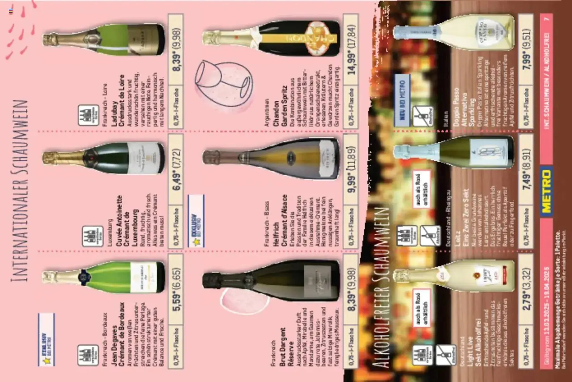 METRO Prospekt von 13. März bis 19. April 2025 - Prospekt seite 7