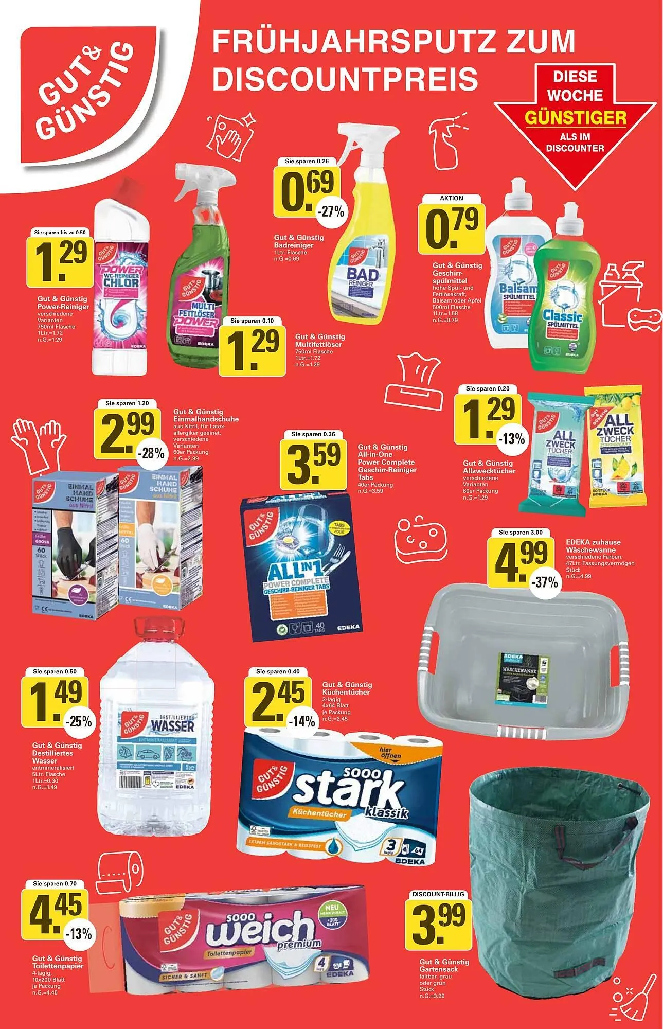 WEZ Prospekt von 17. März bis 22. März 2025 - Prospekt seite 18