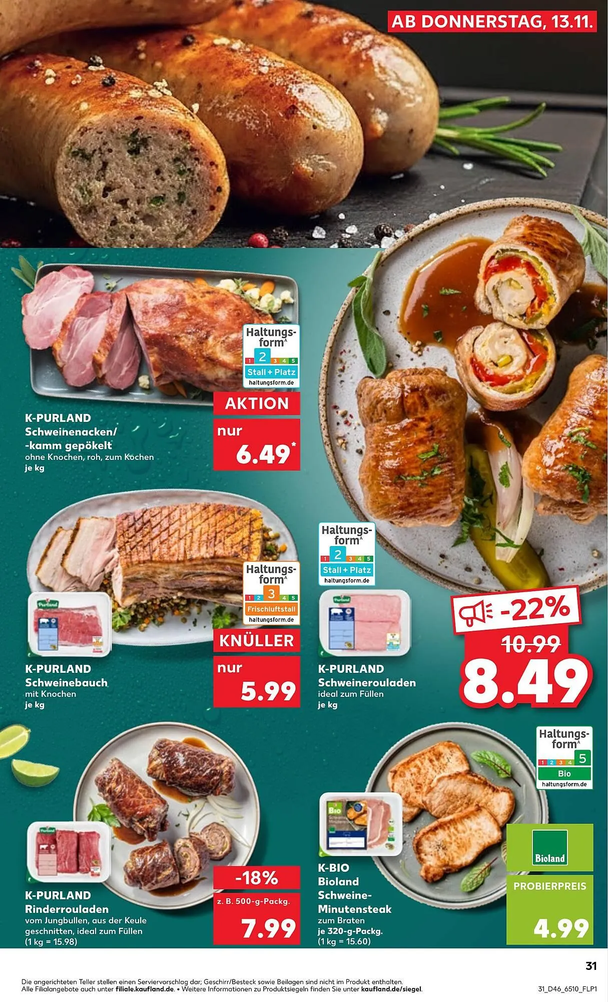 Kaufland Prospekt von 13. November bis 19. November 2025 - Prospekt seite 31