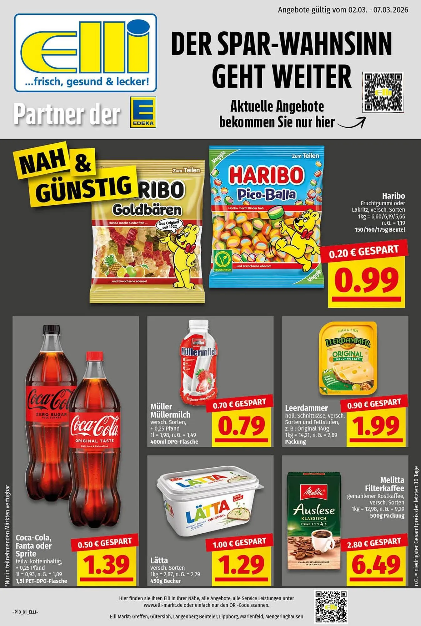 Elli Markt Prospekt von 2. März bis 7. März 2026 - Prospekt seite 1