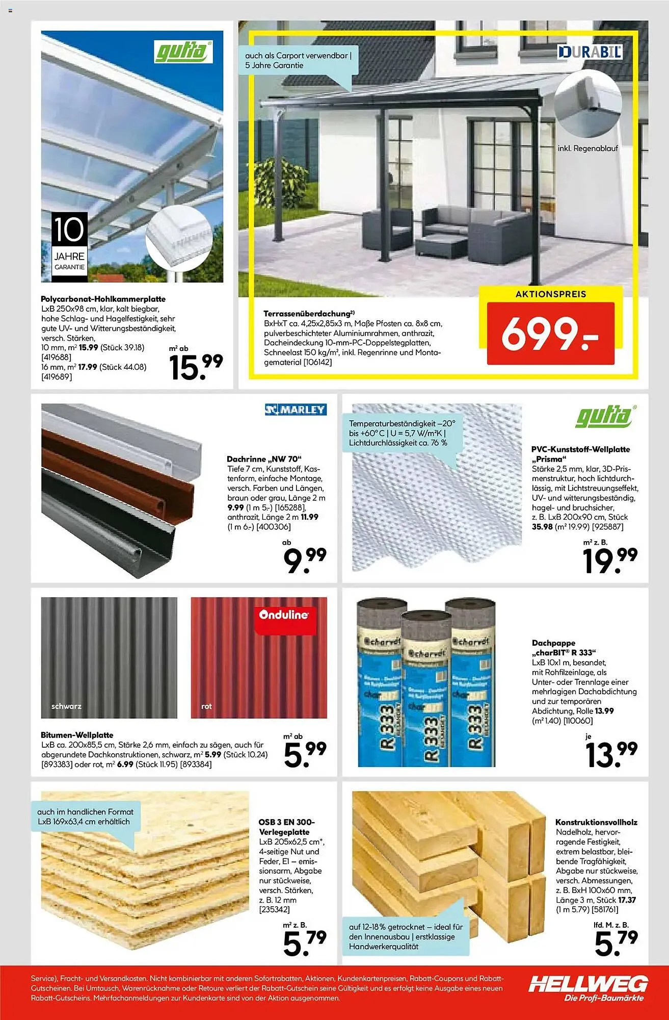 Hellweg Prospekt von 9. März bis 14. März 2026 - Prospekt seite 13