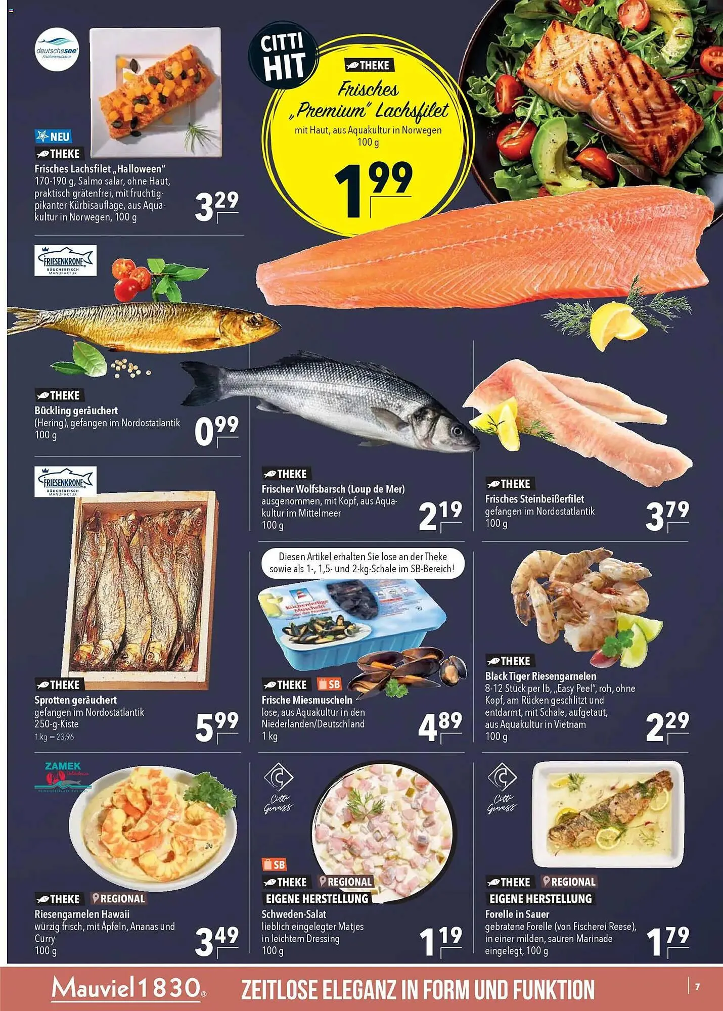 CITTI Markt Prospekt von 29. Oktober bis 4. November 2025 - Prospekt seite 7