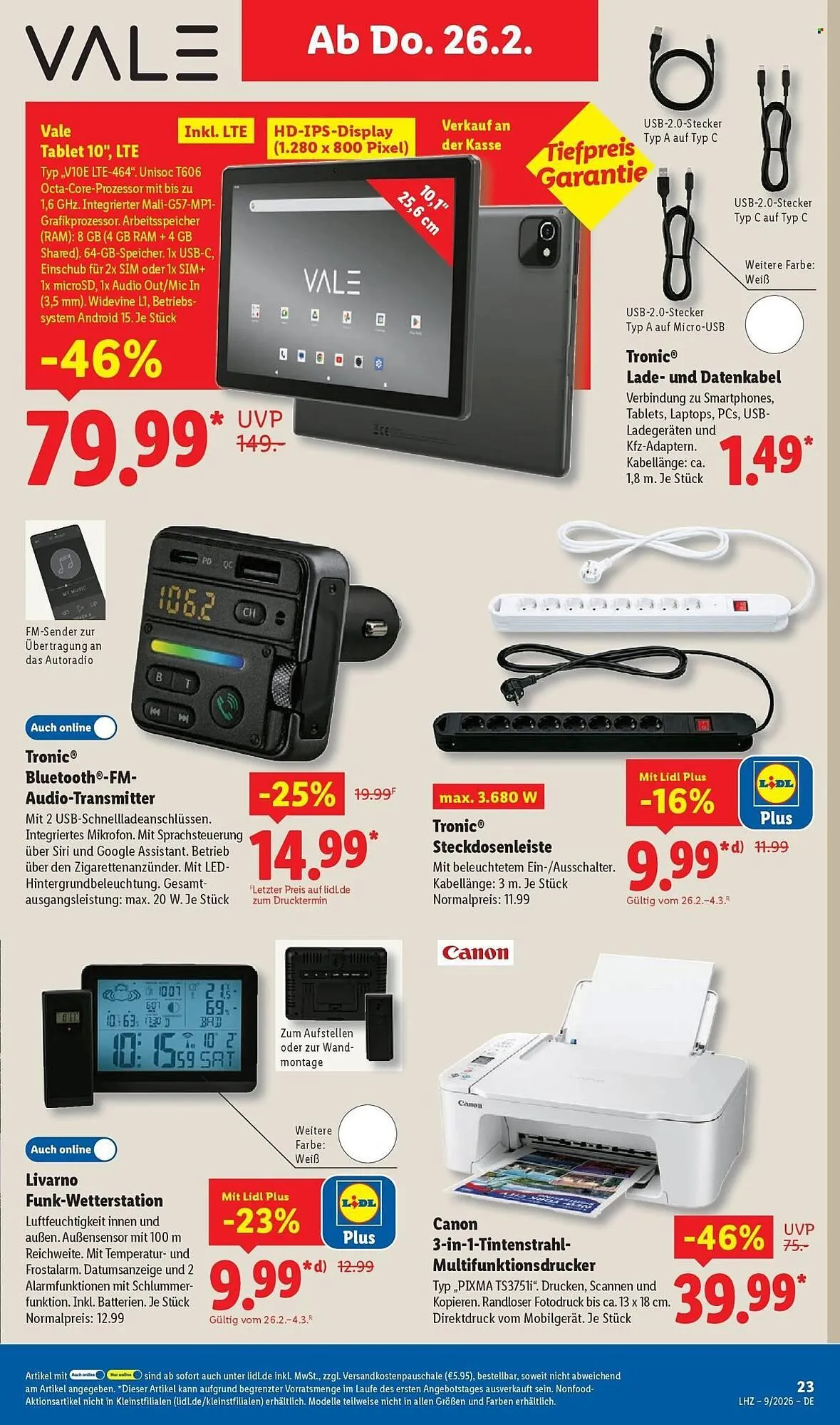 Lidl Prospekt von 23. Februar bis 28. Februar 2026 - Prospekt seite 35