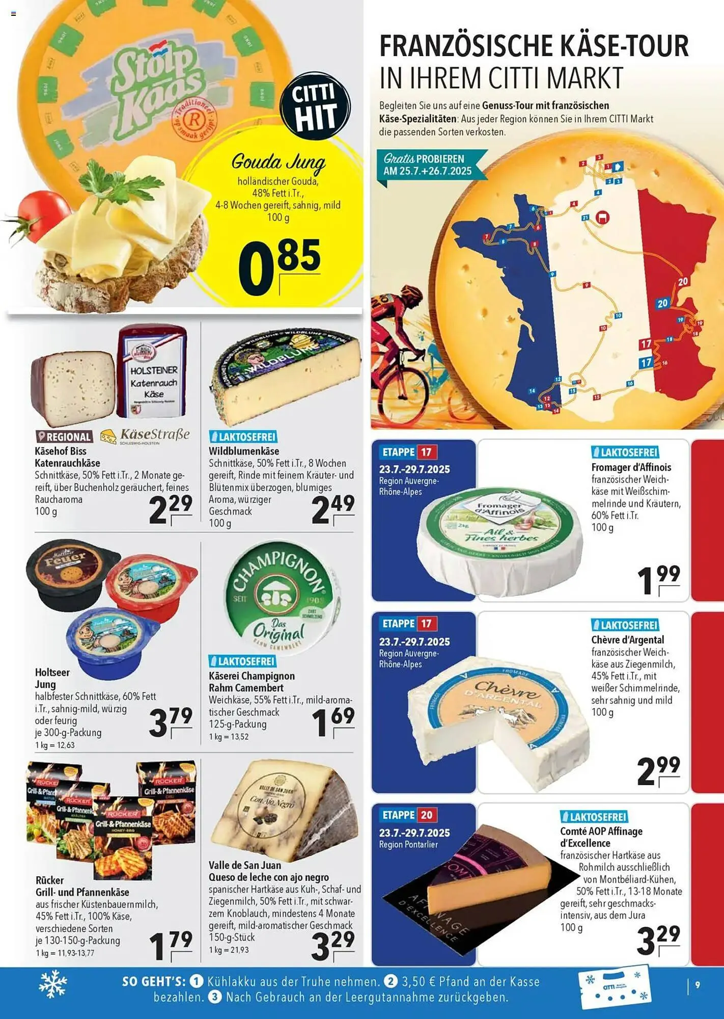 CITTI Markt Prospekt von 23. Juli bis 29. Juli 2025 - Prospekt seite 9