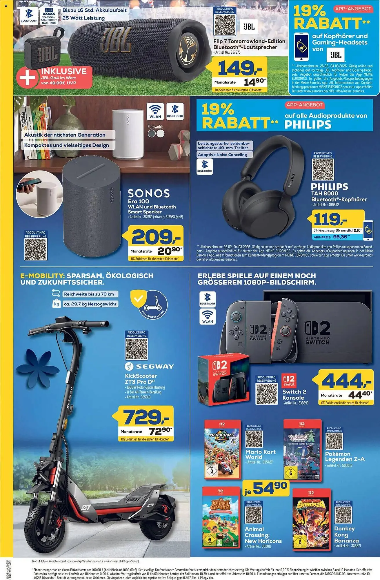 Euronics Berlet Prospekt von 26. Februar bis 4. März 2026 - Prospekt seite 8
