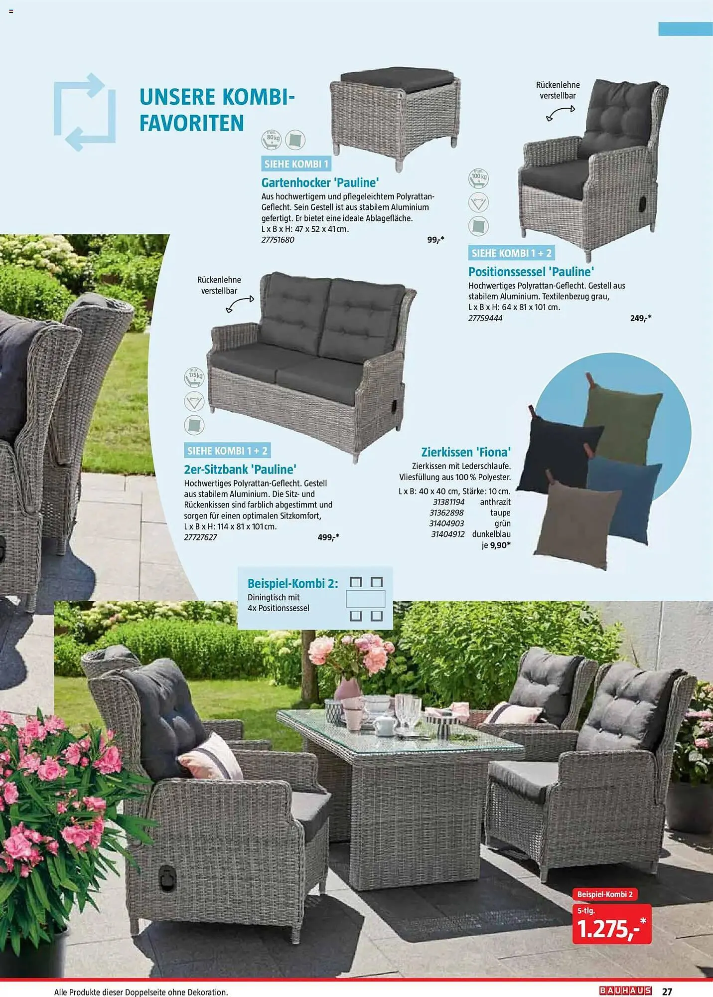 Bauhaus Prospekt von 2. März bis 30. Juni 2026 - Prospekt seite 27