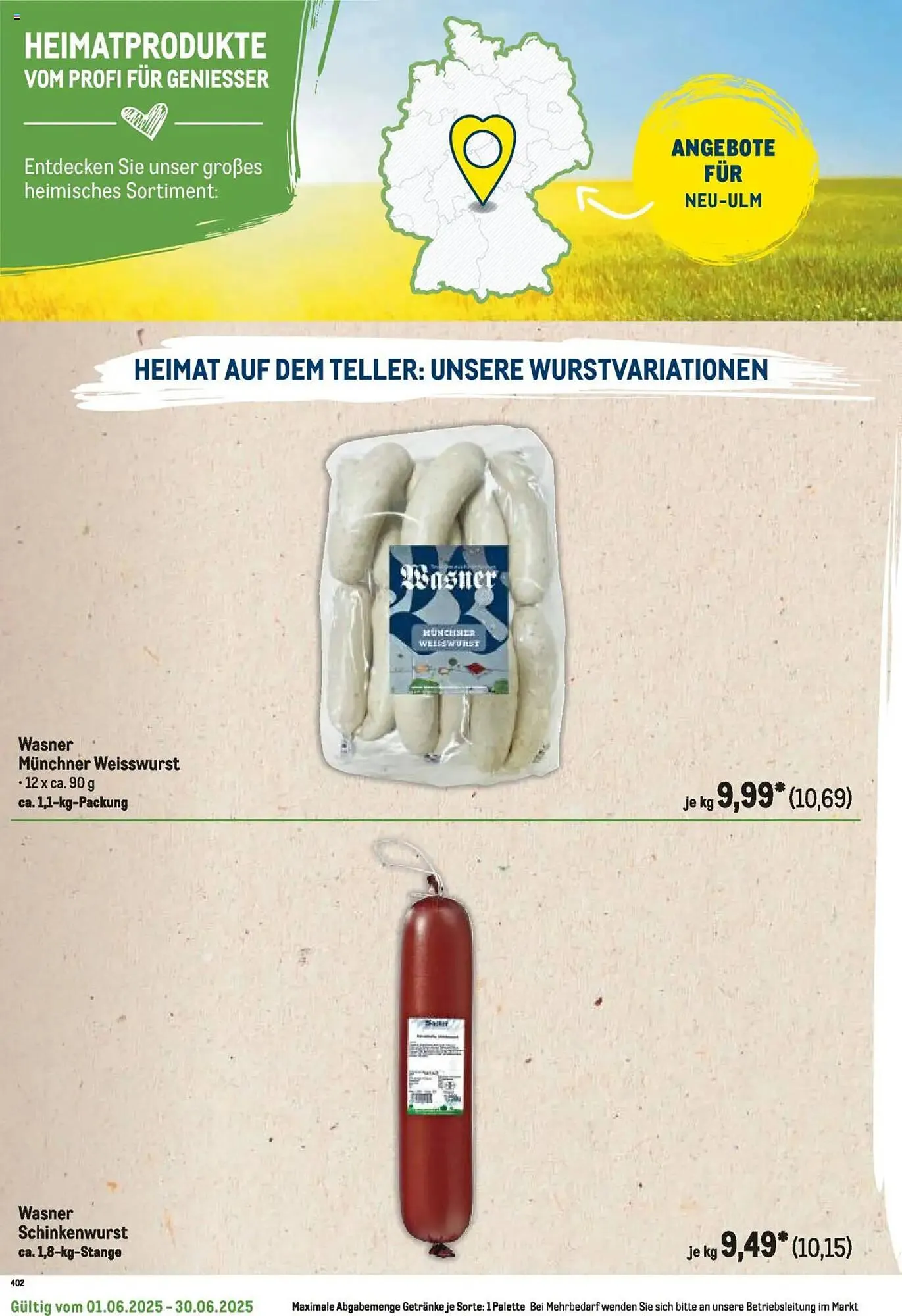 METRO Prospekt von 1. Juni bis 30. Juni 2025 - Prospekt seite 374