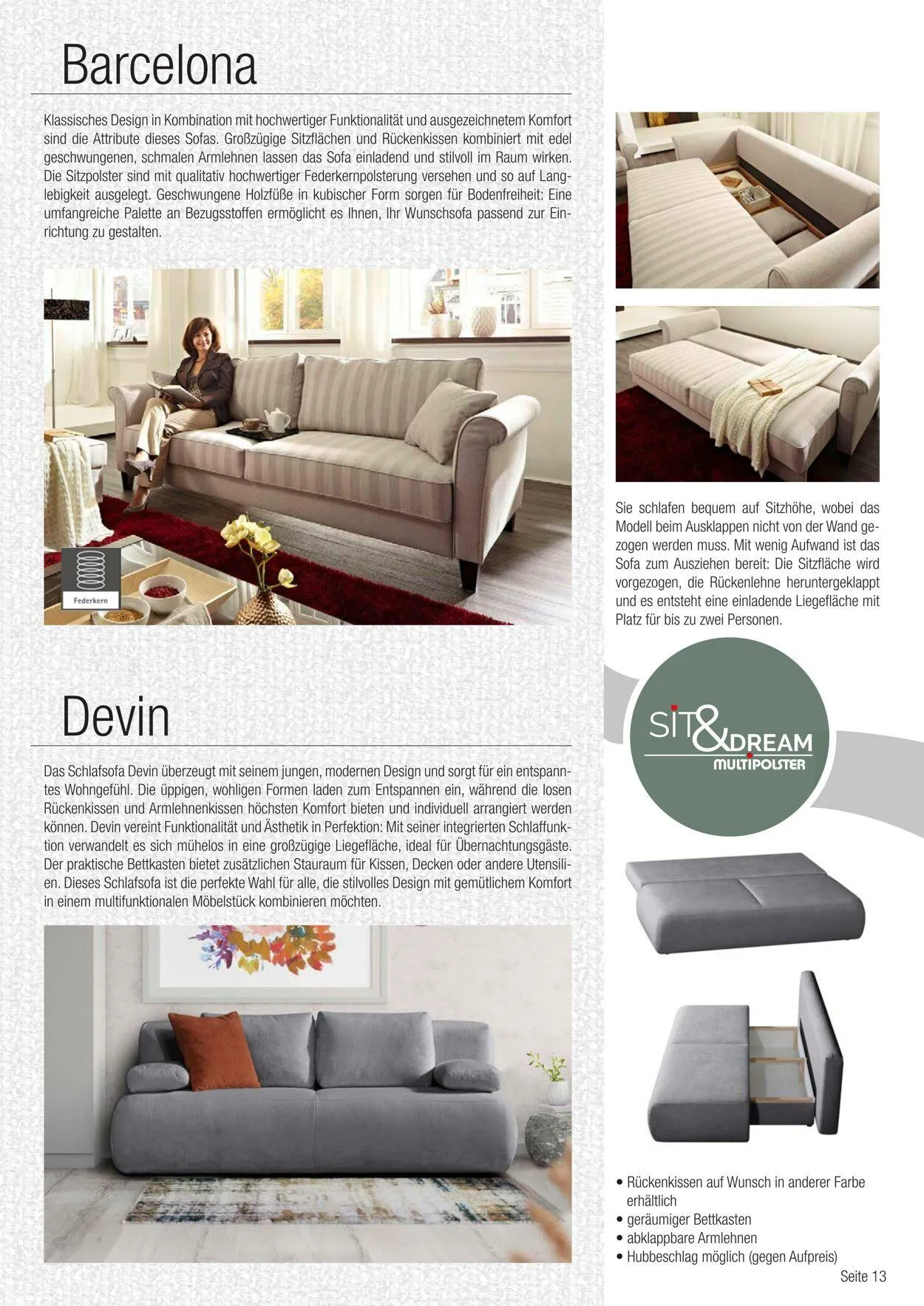 Multipolster Aktueller Prospekt von 2. Juni bis 16. Juni 2025 - Prospekt seite 13