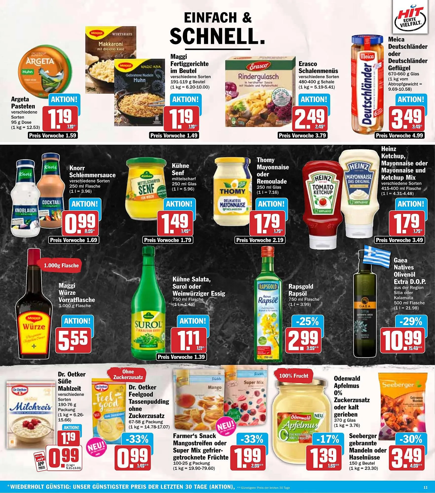 HIT Prospekt von 3. November bis 8. November 2025 - Prospekt seite 11