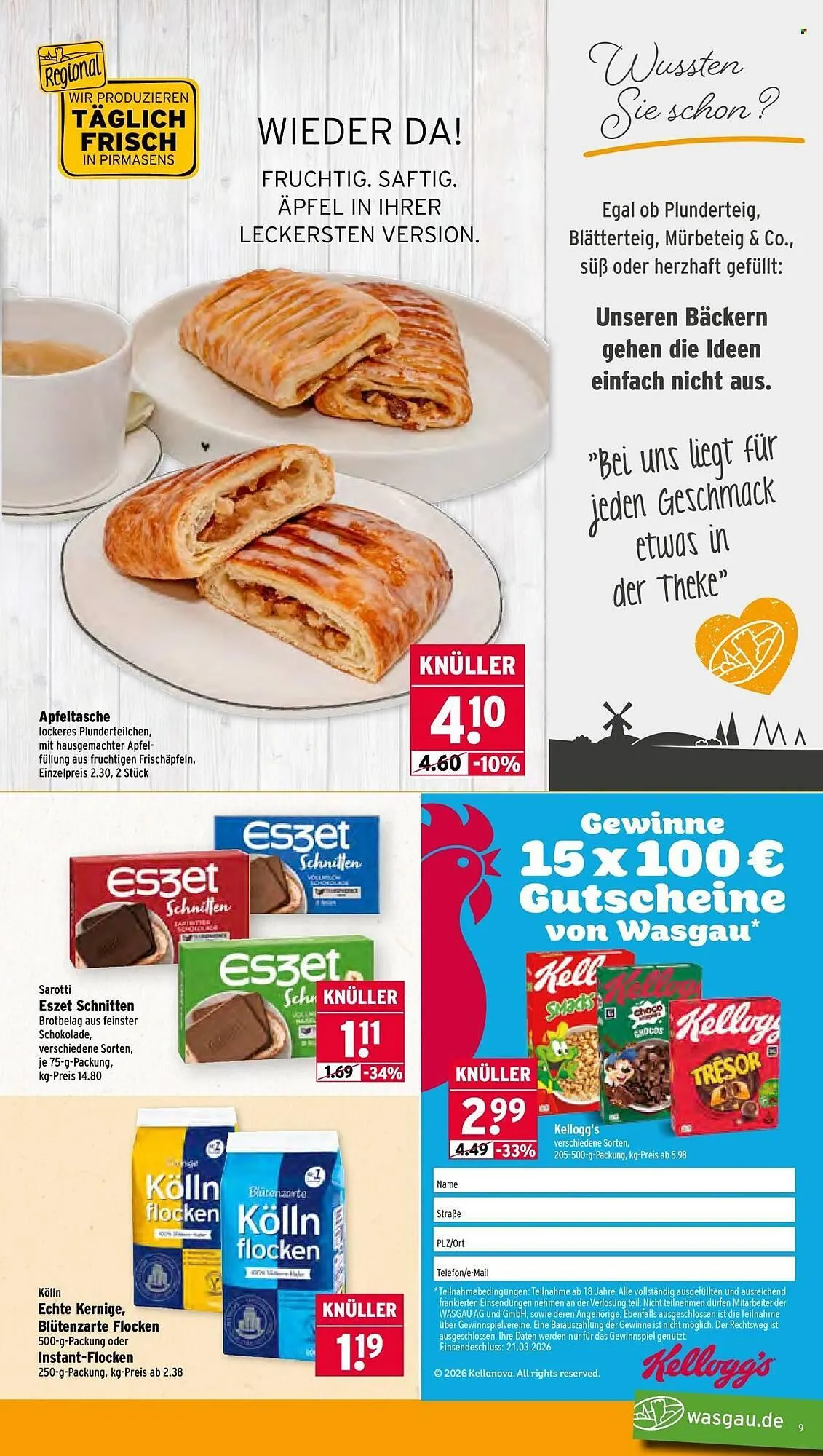 Wasgau Prospekt von 9. März bis 14. März 2026 - Prospekt seite 9