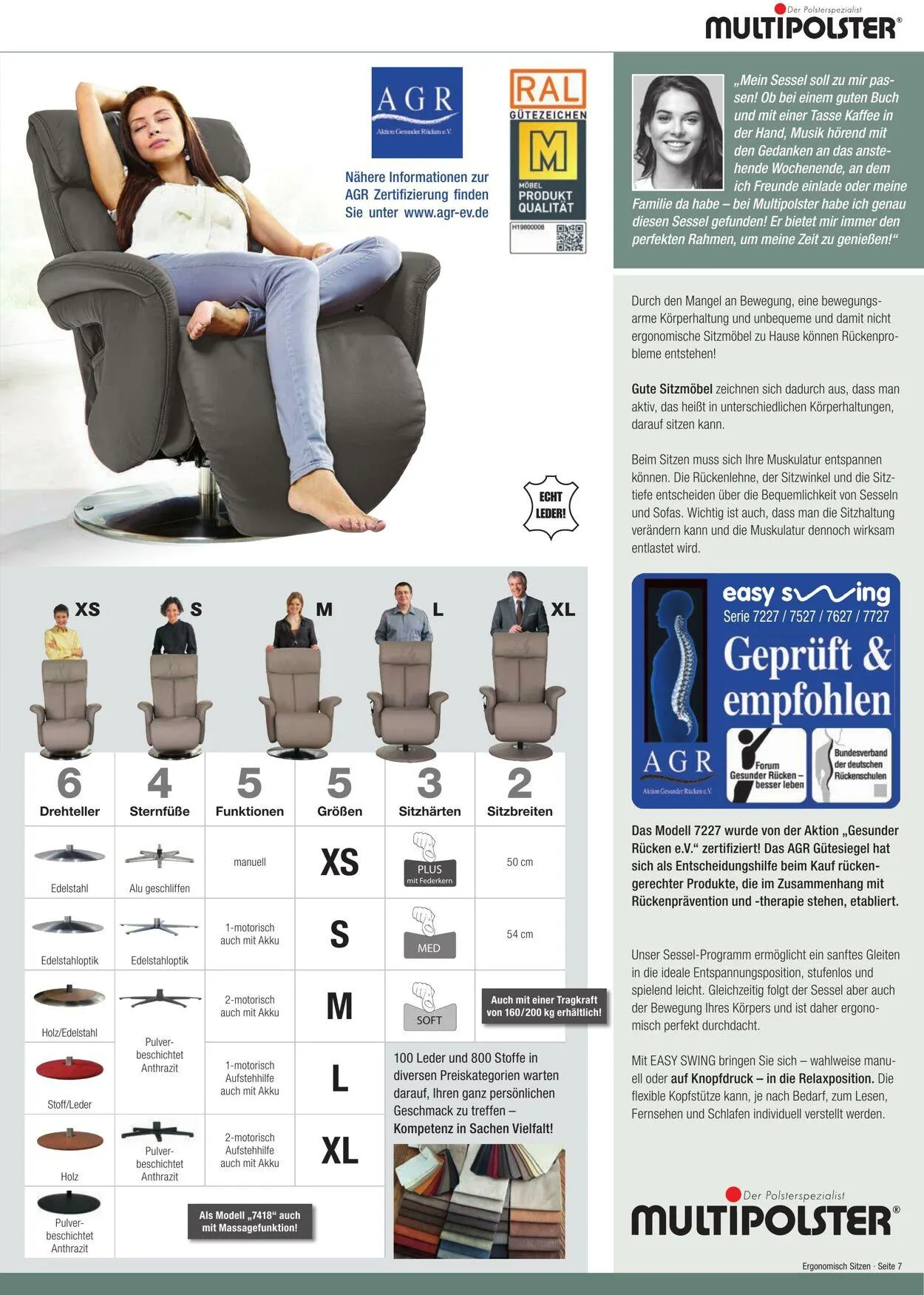 Multipolster Aktueller Prospekt von 2. Juni bis 16. Juni 2025 - Prospekt seite 7