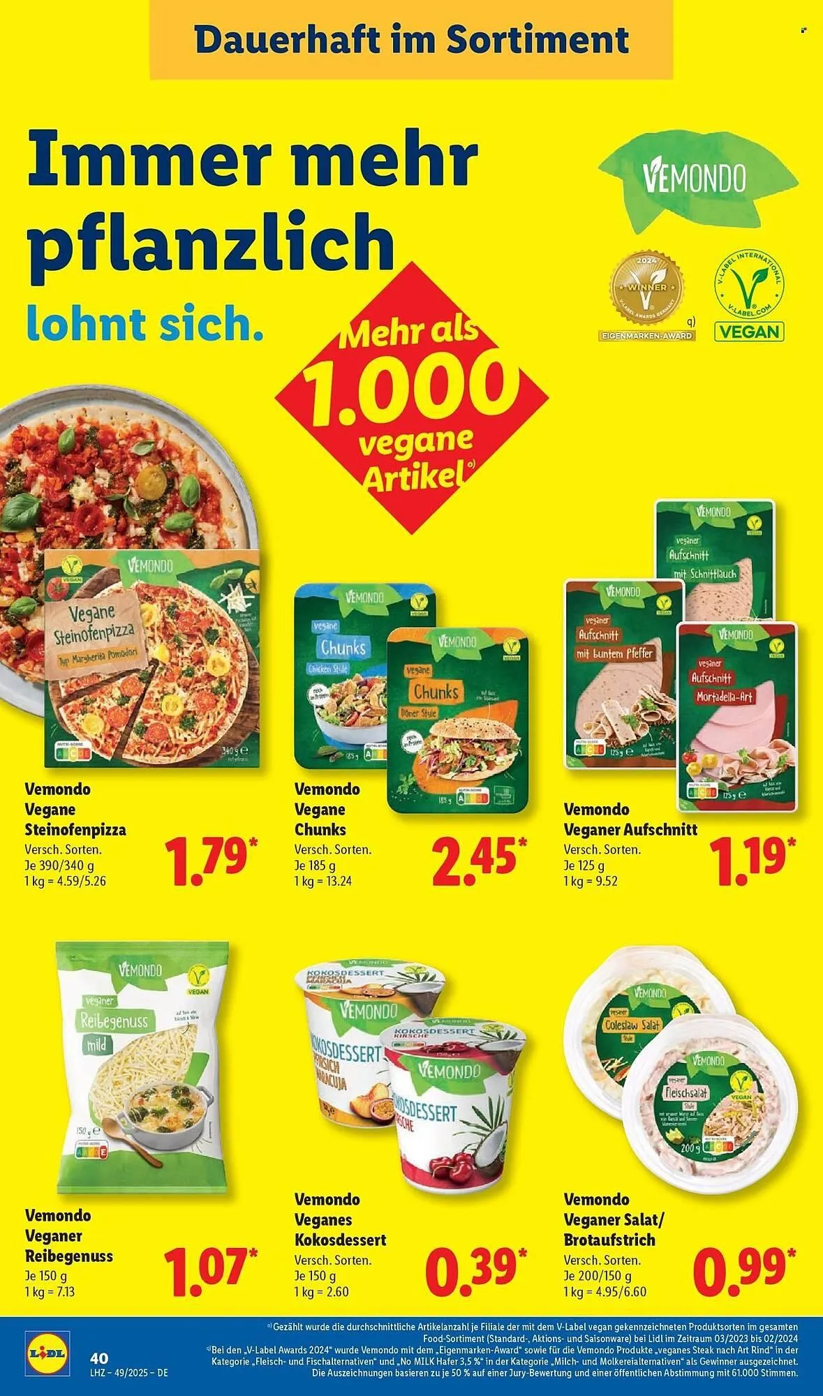 Lidl Prospekt von 1. Dezember bis 6. Dezember 2025 - Prospekt seite 58
