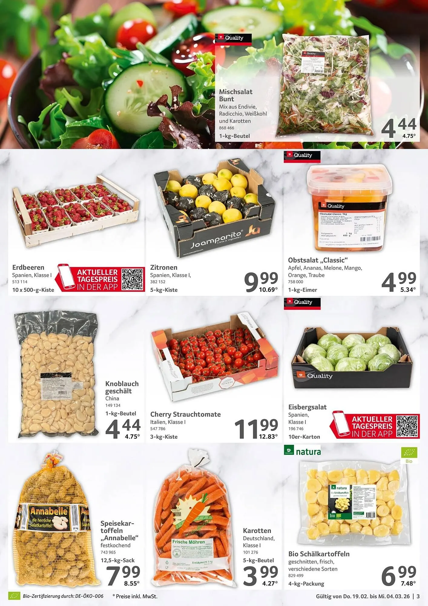 Selgros Prospekt von 19. Februar bis 5. März 2026 - Prospekt seite 3