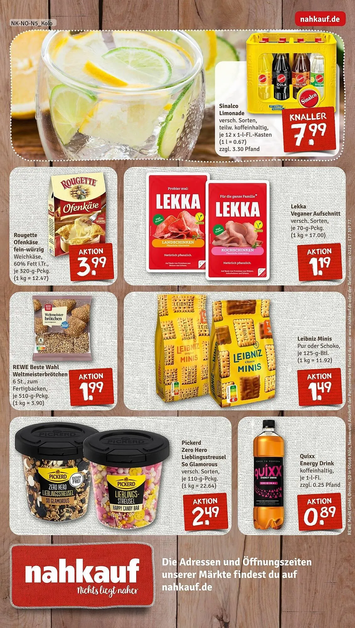 nahkauf Prospekt von 10. Juni bis 14. Juni 2025 - Prospekt seite 8