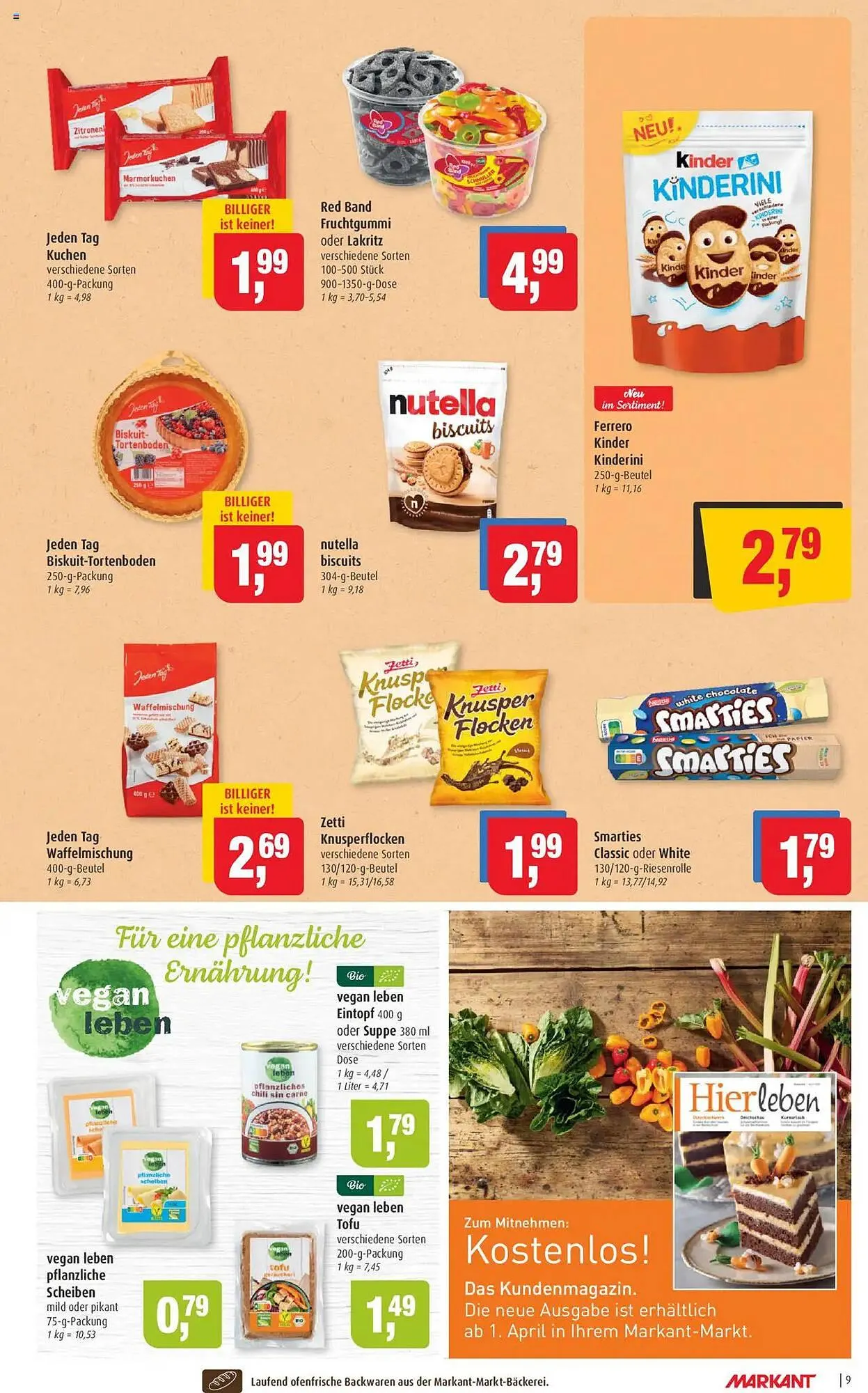 Markant Prospekt von 31. März bis 5. April 2025 - Prospekt seite 9