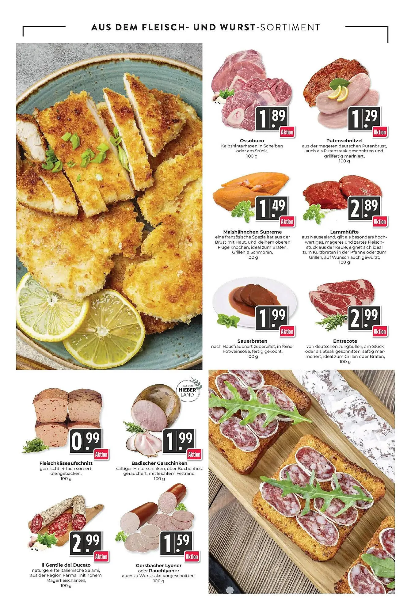 Hieber's Frische Center Prospekt von 12. April bis 18. April 2026 - Prospekt seite 4