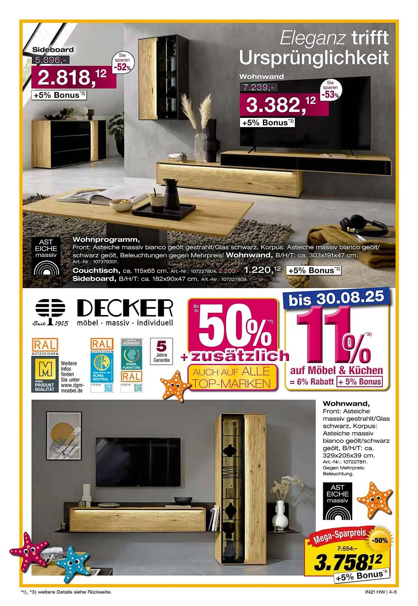 Möbel Inhofer Prospekt von 13. August bis 30. August 2025 - Prospekt seite 5