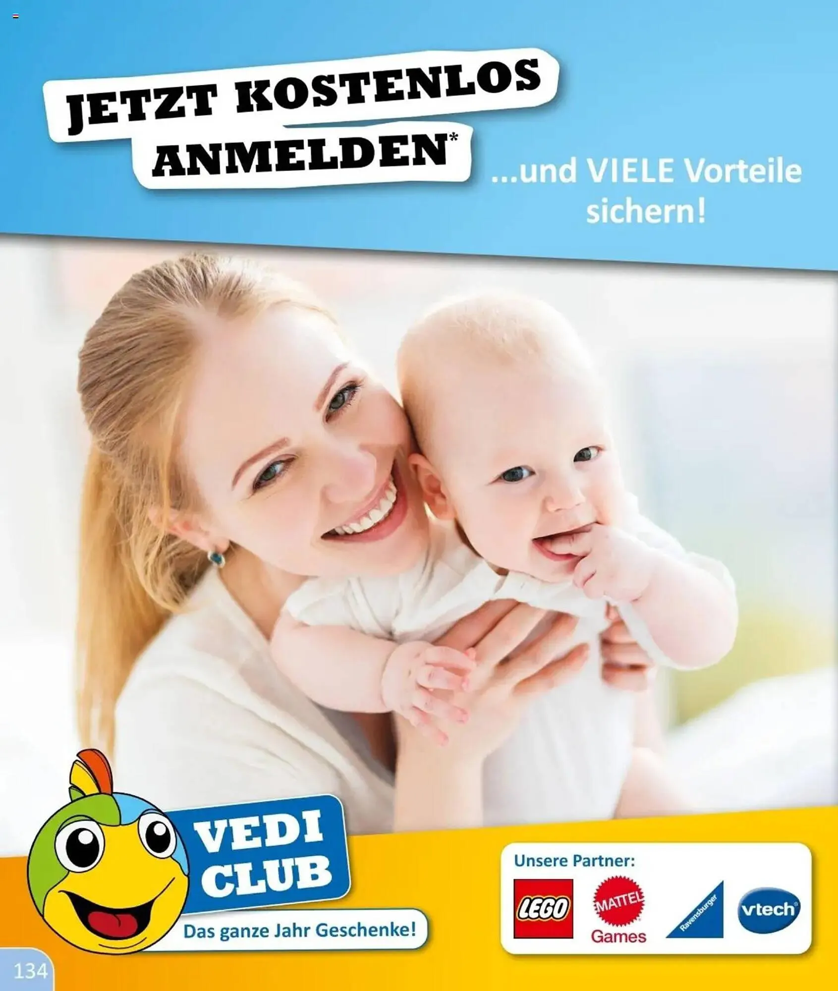 Vedes Prospekt von 1. Januar bis 30. Juni 2025 - Prospekt seite 134