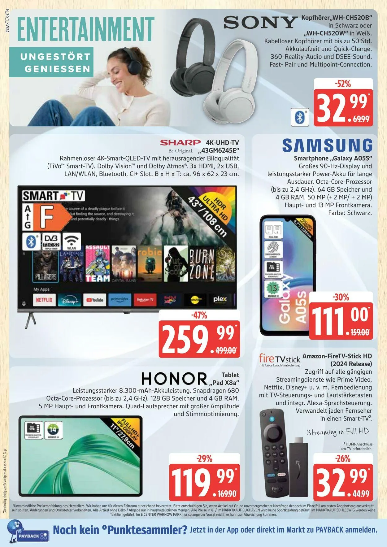 Marktkauf Aktueller Prospekt von 16. Juni bis 21. Juni 2025 - Prospekt seite 30