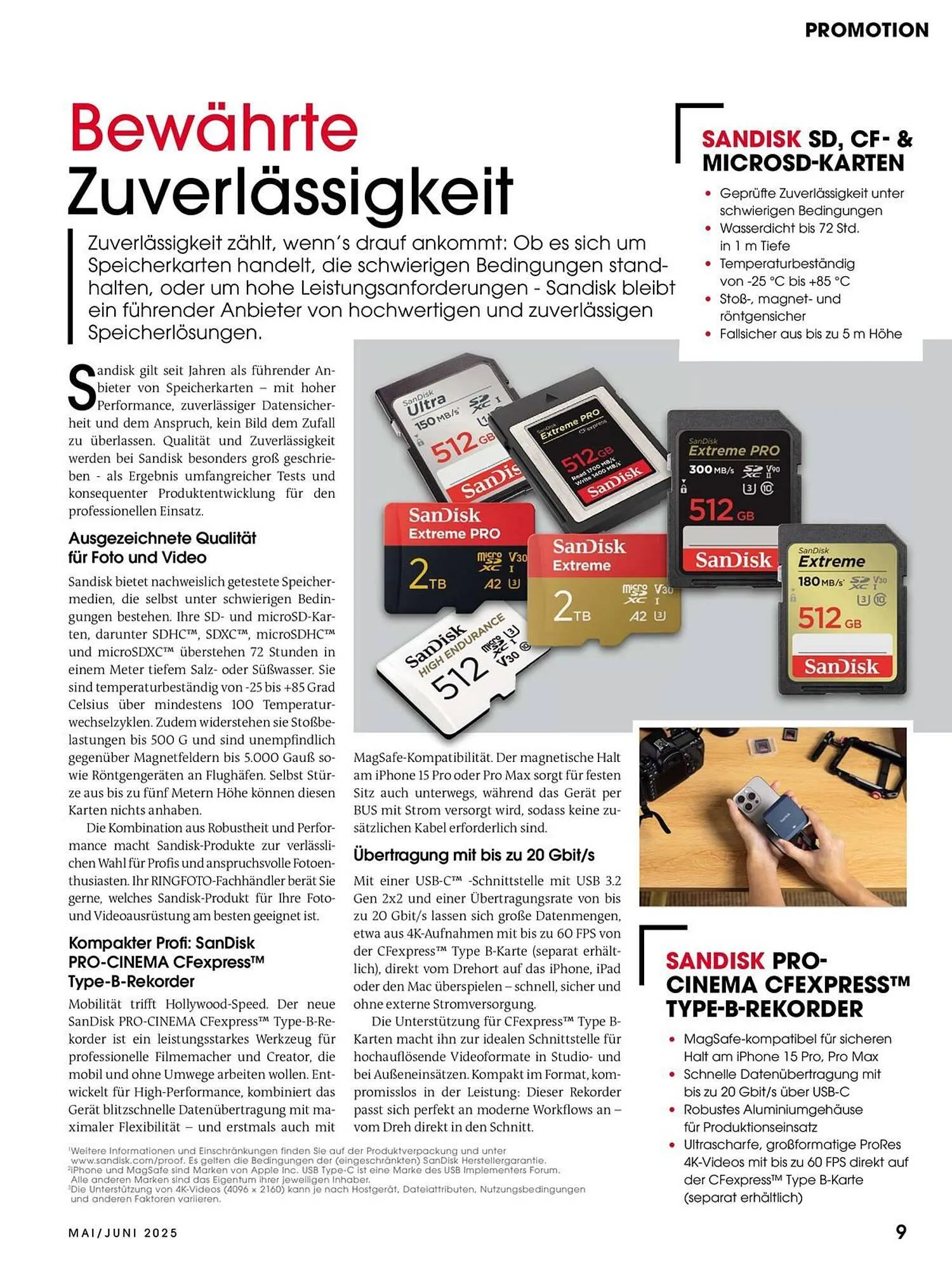 Ringfoto Prospekt von 22. Mai bis 30. Juni 2025 - Prospekt seite 9