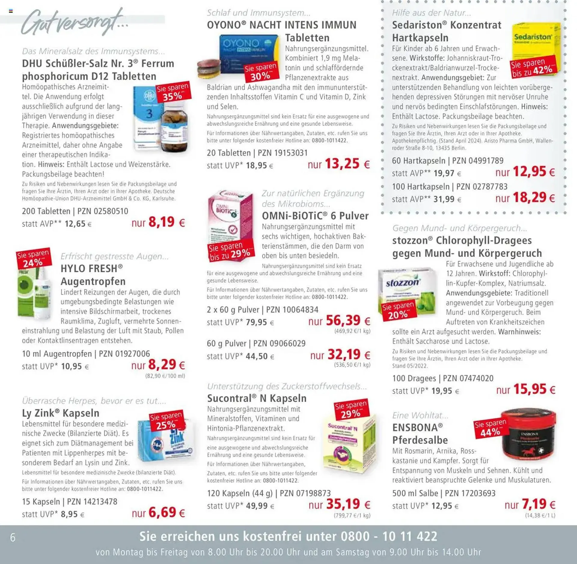 Apotal Prospekt von 13. März bis 15. April 2025 - Prospekt seite 6