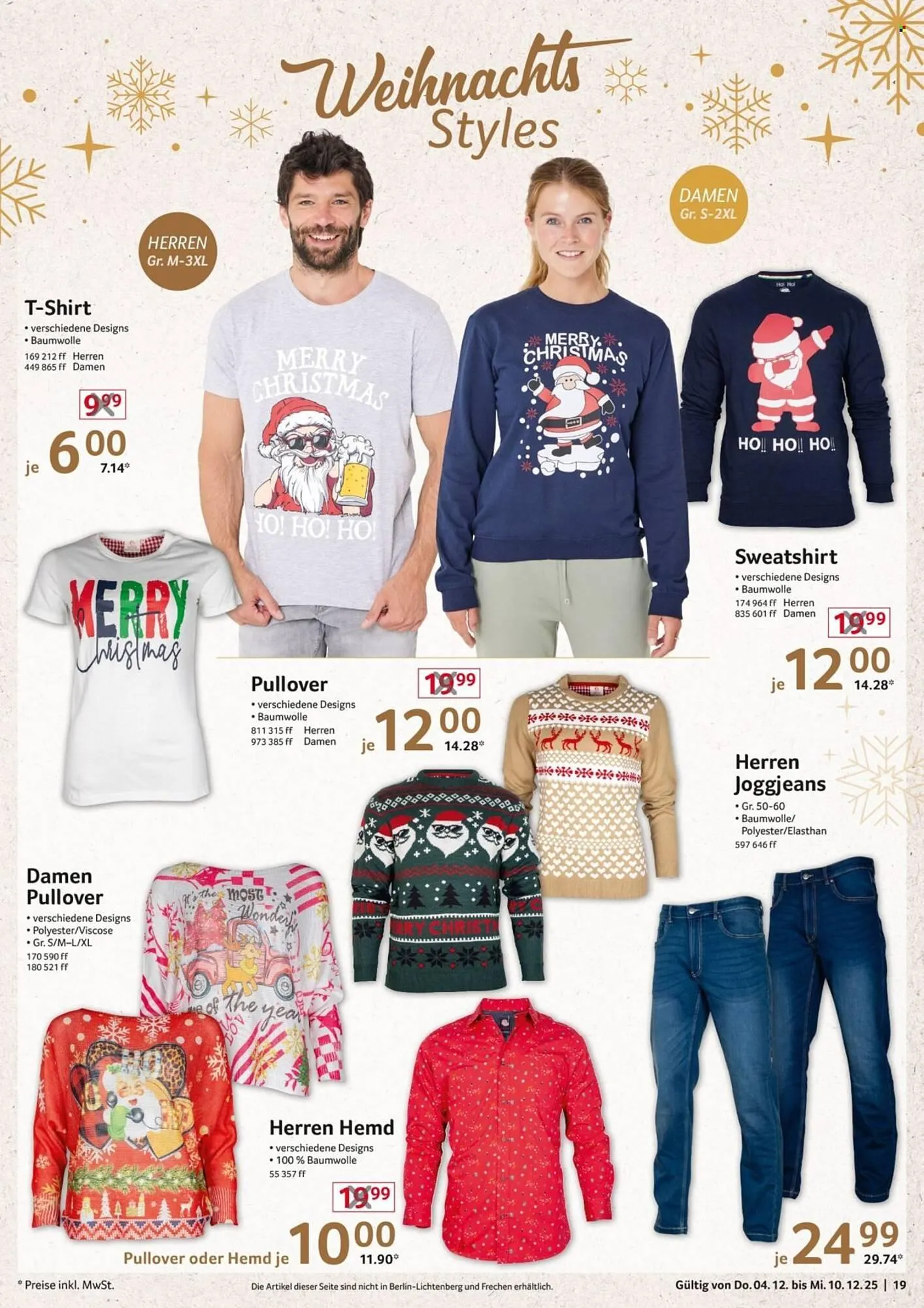 Selgros Prospekt von 4. Dezember bis 10. Dezember 2025 - Prospekt seite 19