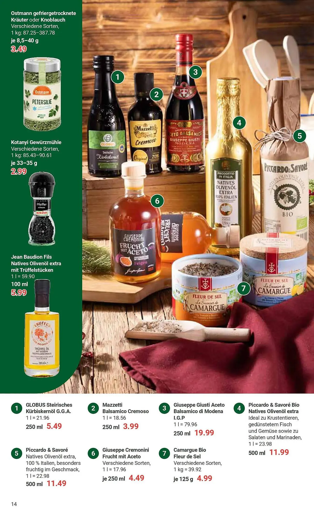 Globus Prospekt von 1. Dezember bis 6. Dezember 2025 - Prospekt seite 14