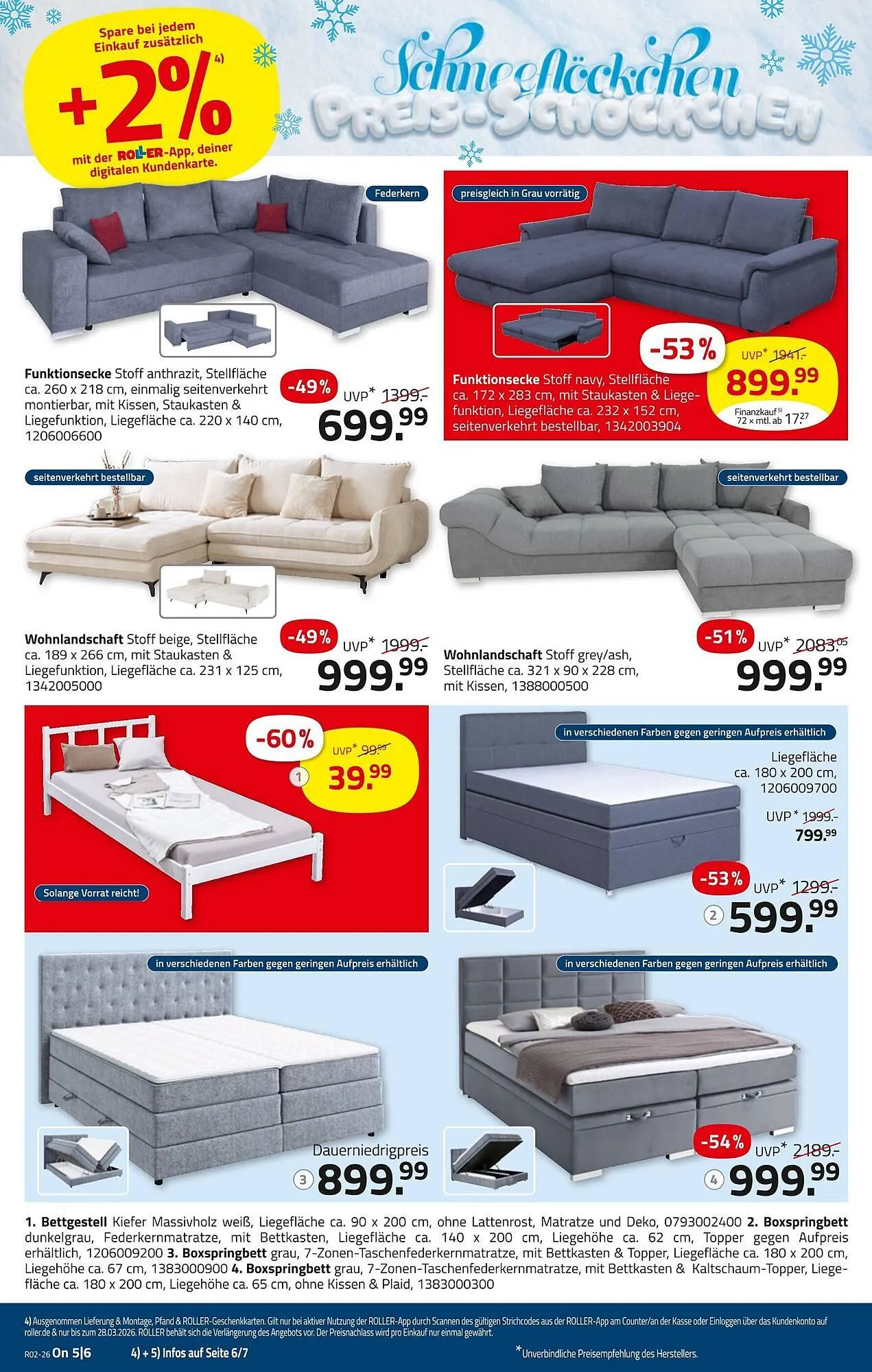 ROLLER Prospekt von 4. Januar bis 10. Januar 2026 - Prospekt seite 6