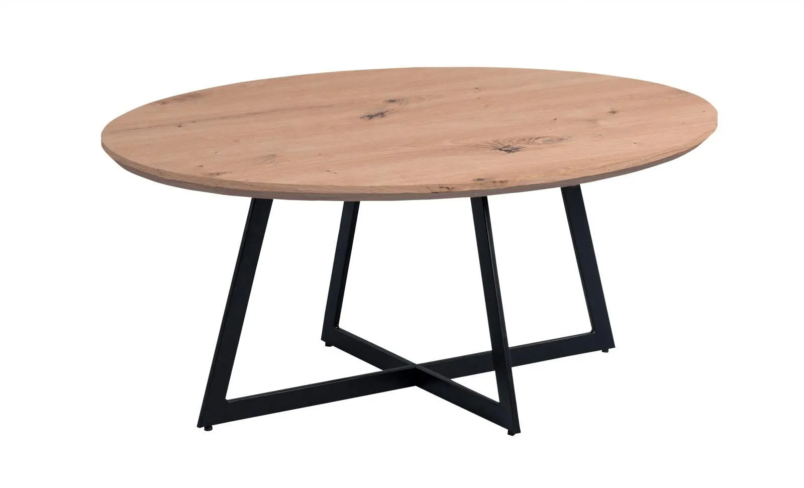 Couchtisch oval TOMY 90 x 70 cm