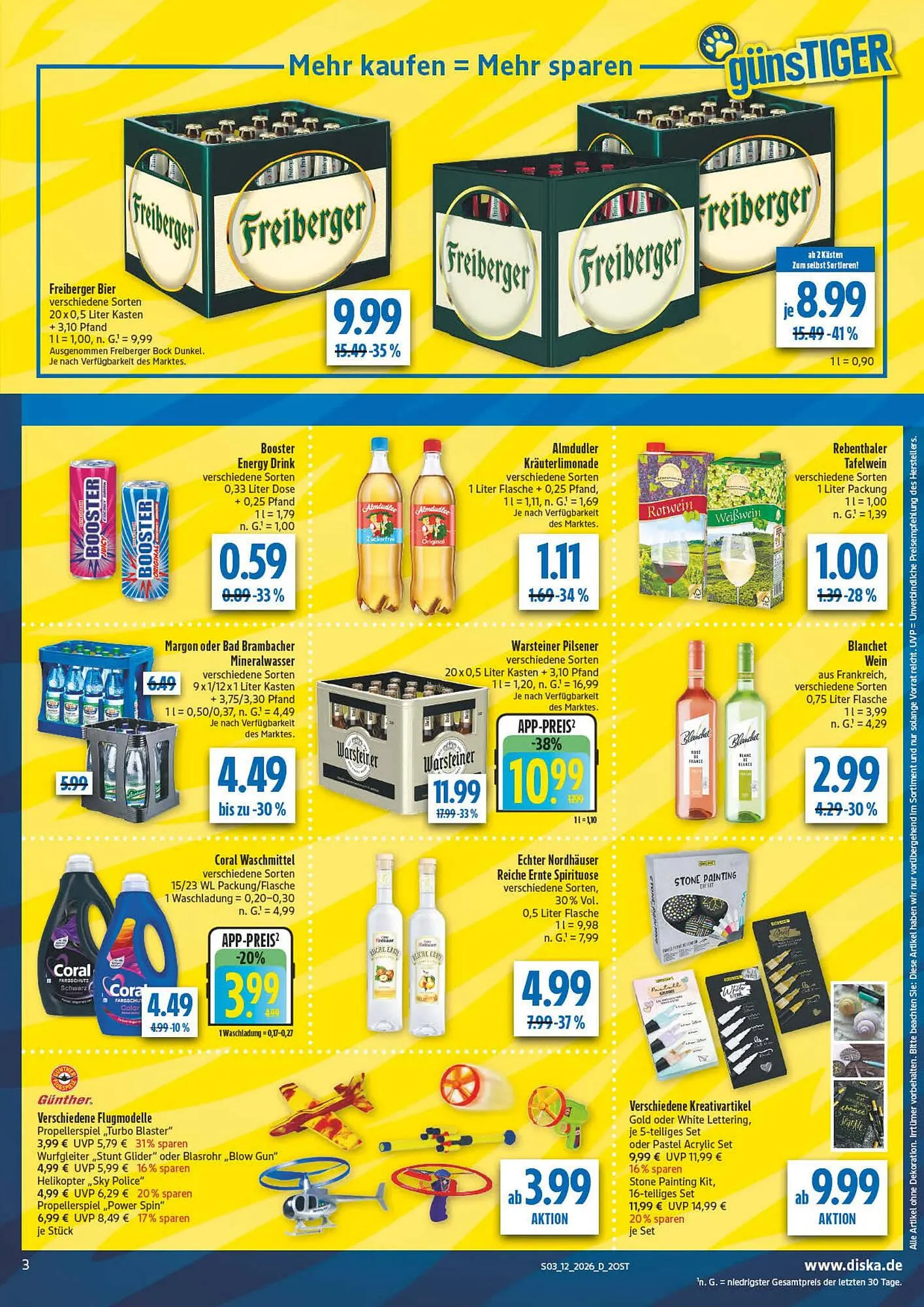 Diska Prospekt von 16. März bis 21. März 2026 - Prospekt seite 3