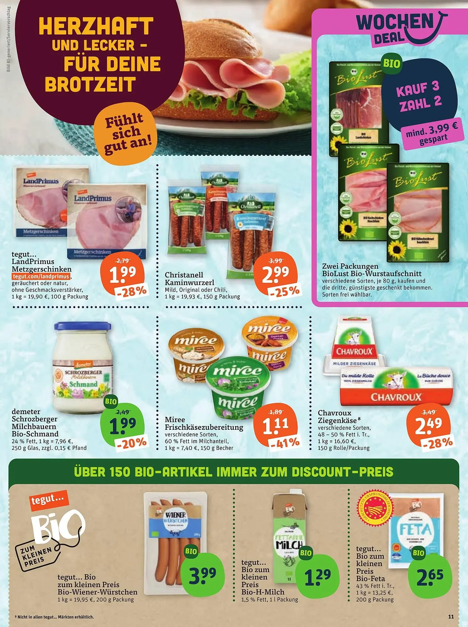 Tegut Prospekt von 6. März bis 7. März 2026 - Prospekt seite 13