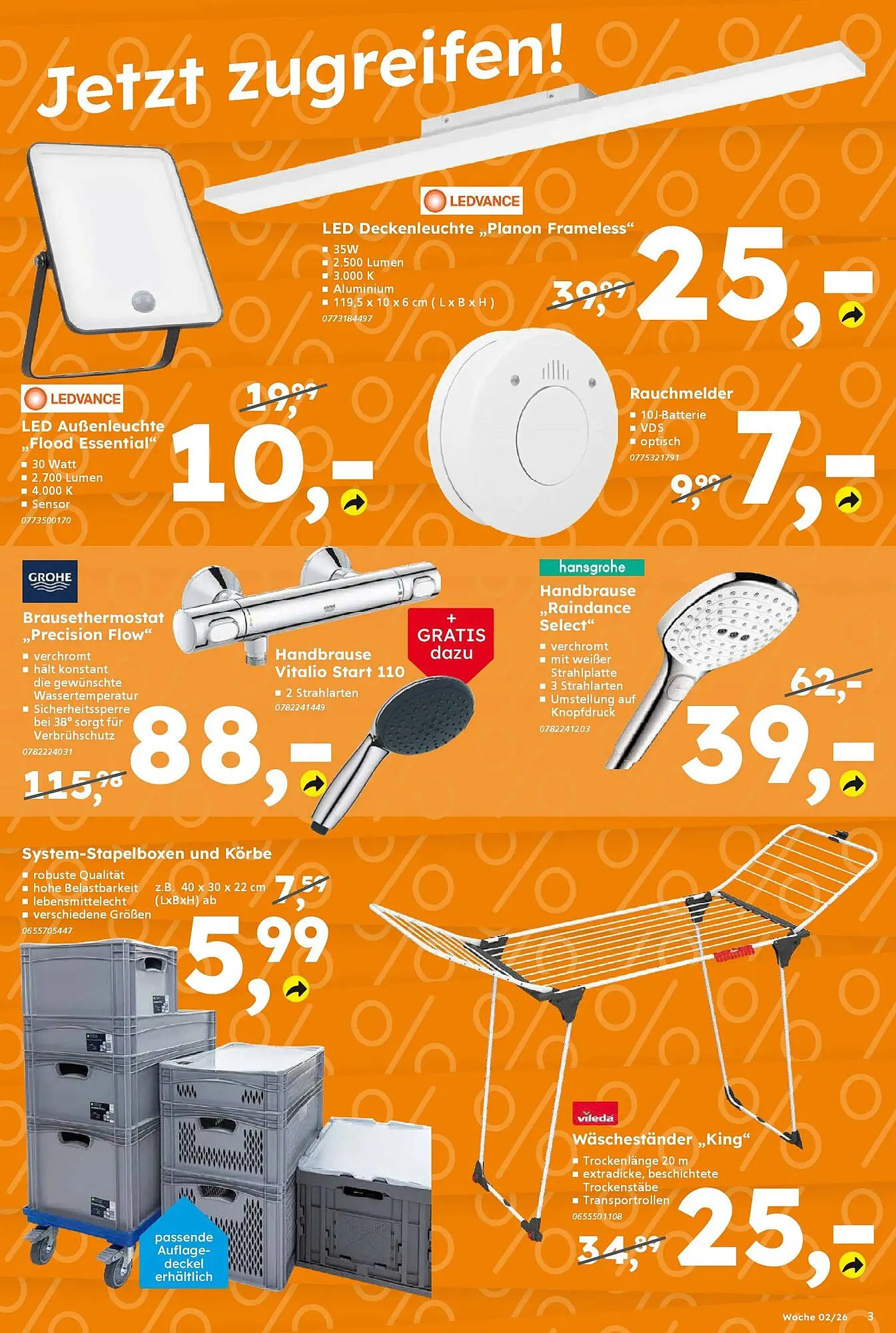 Globus Baumarkt Prospekt von 4. Januar bis 10. Januar 2026 - Prospekt seite 3