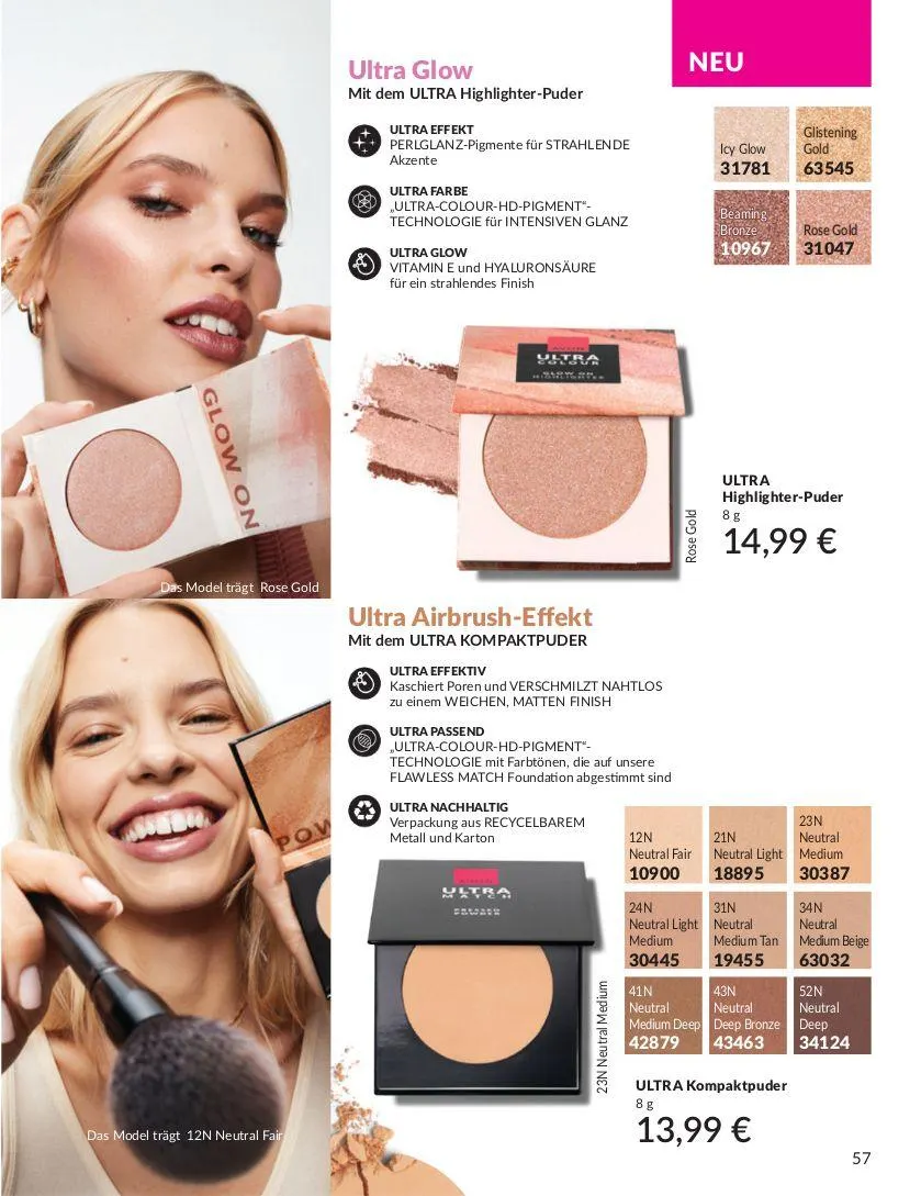 Avon Aktueller Prospekt von 9. Juli bis 23. Juli 2025 - Prospekt seite 57