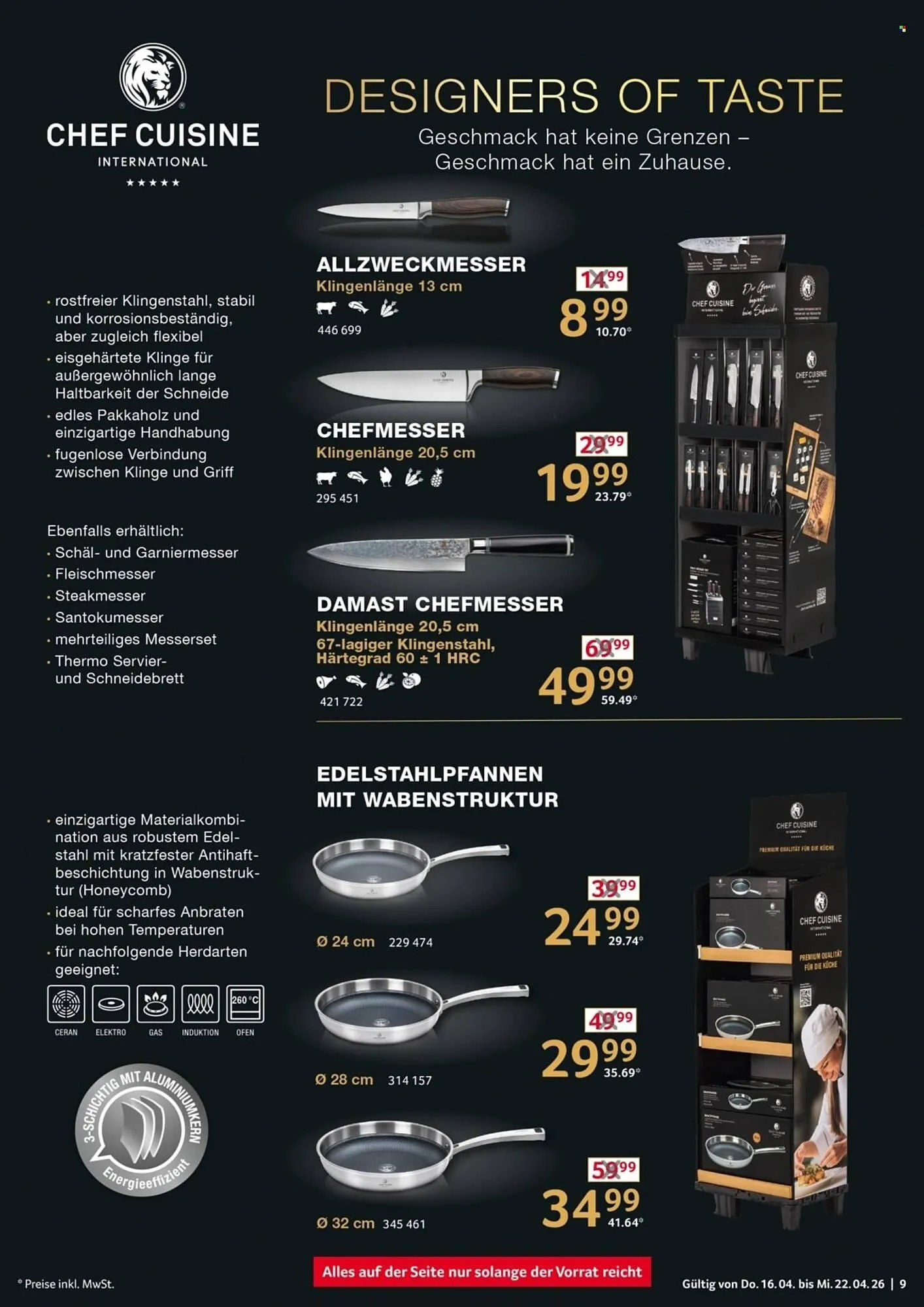 Selgros Prospekt von 16. April bis 22. April 2026 - Prospekt seite 9