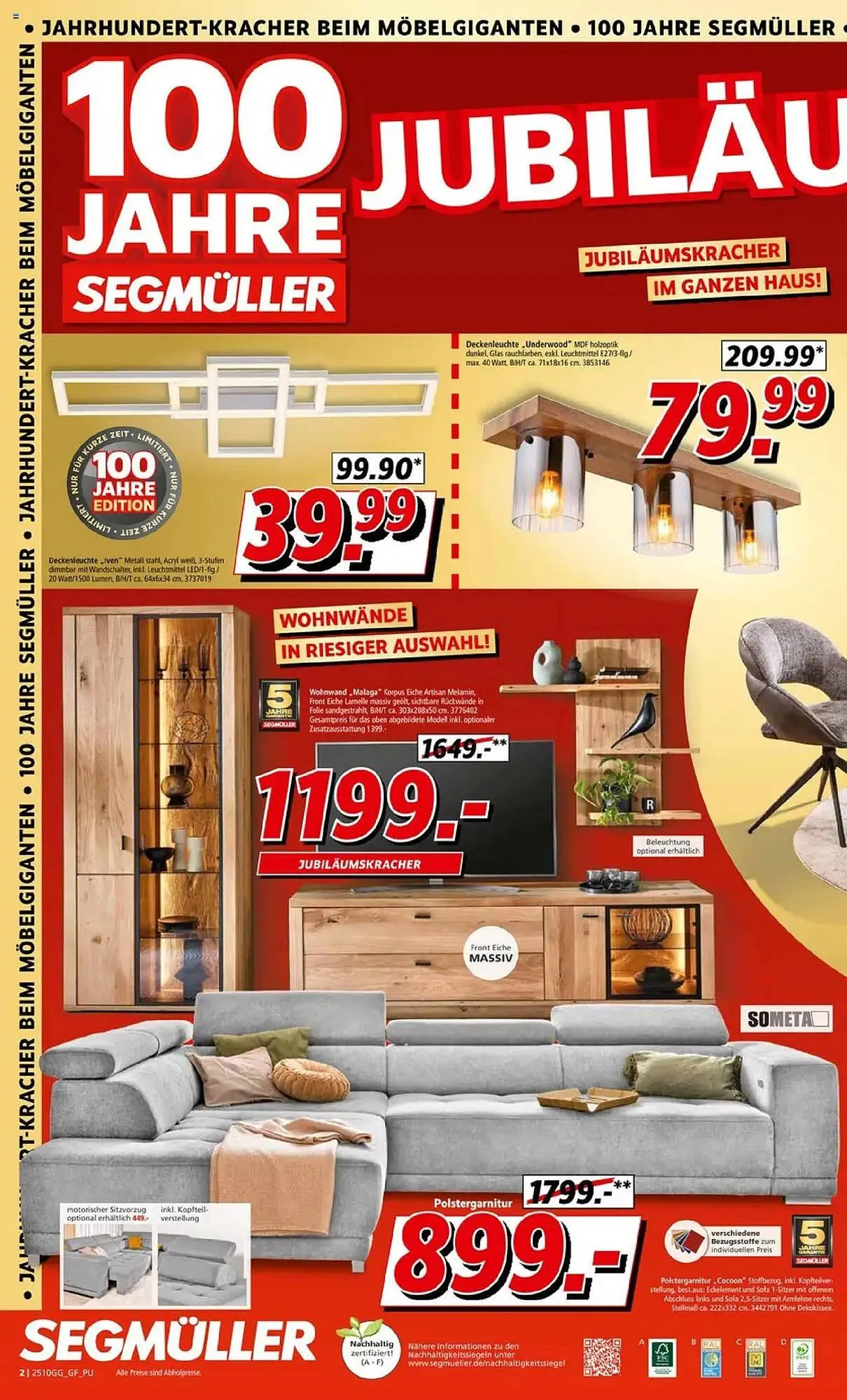 Segmüller Prospekt von 20. September bis 11. Oktober 2025 - Prospekt seite 2