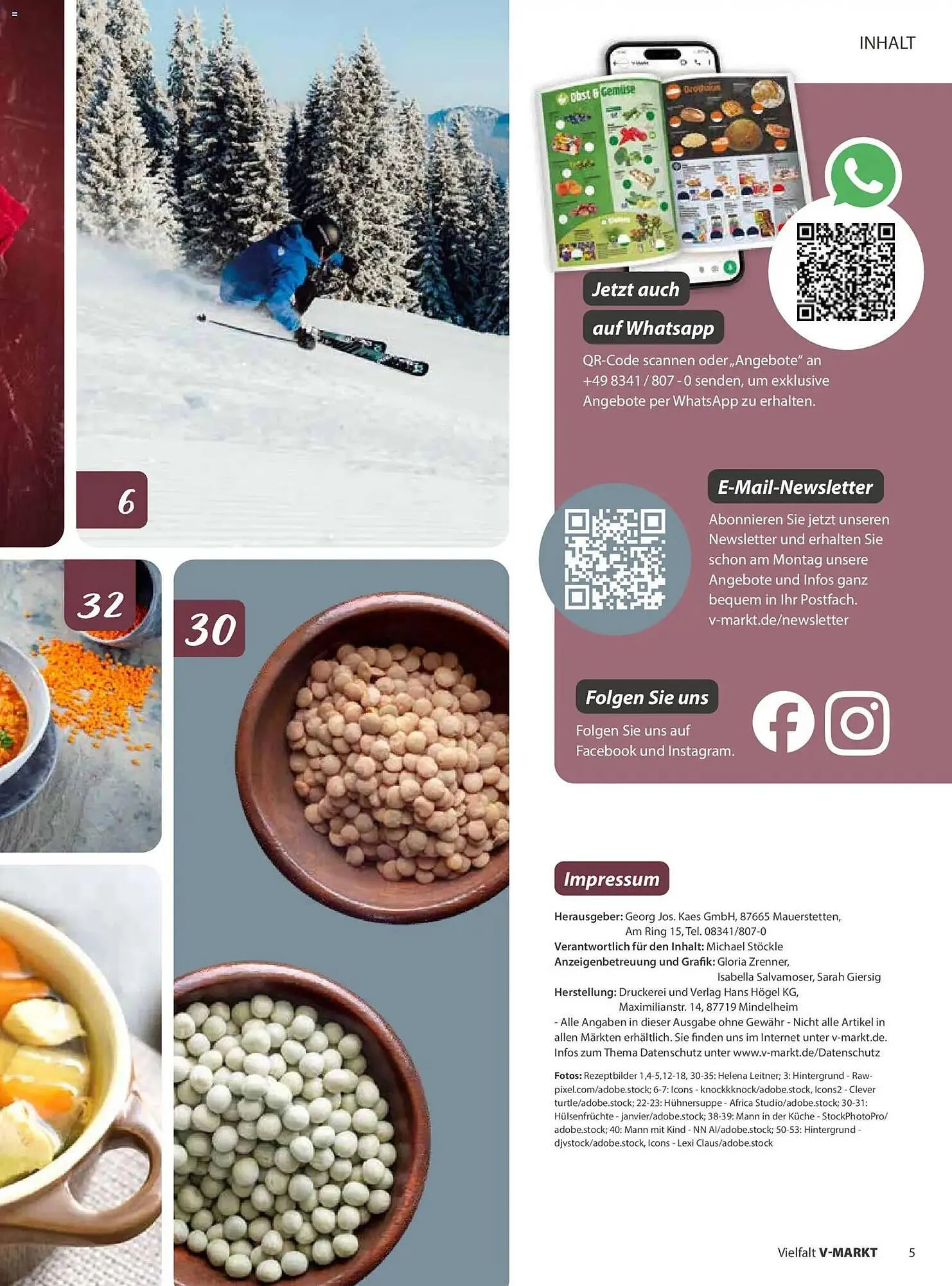 V Markt Prospekt von 2. Januar bis 7. Januar 2026 - Prospekt seite 5