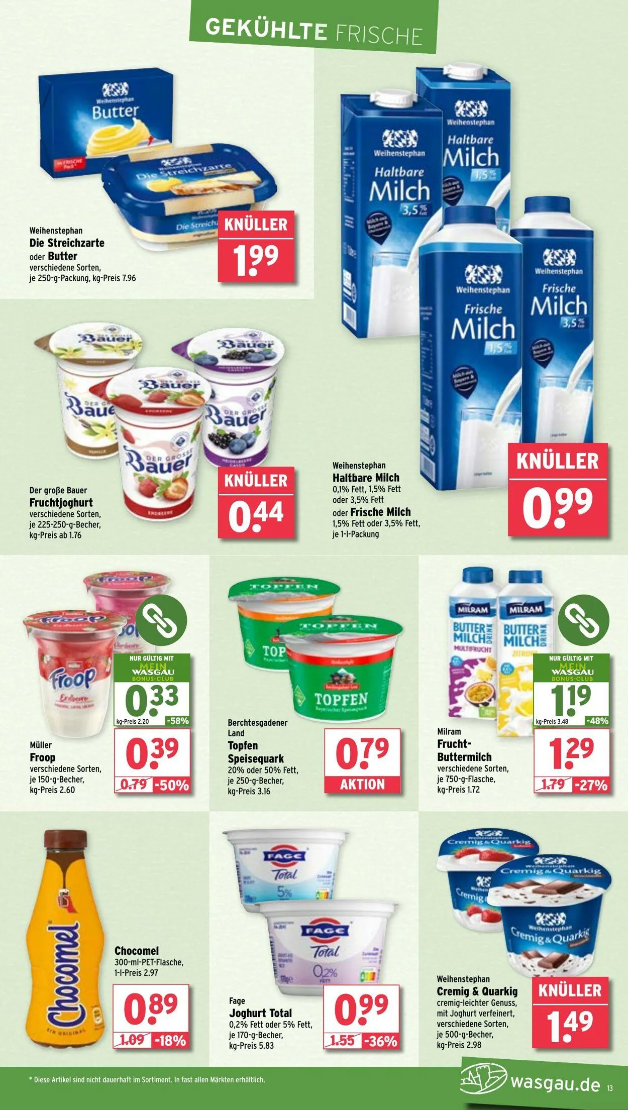 Wasgau von 12. Mai bis 17. Mai 2025 - Prospekt seite 13