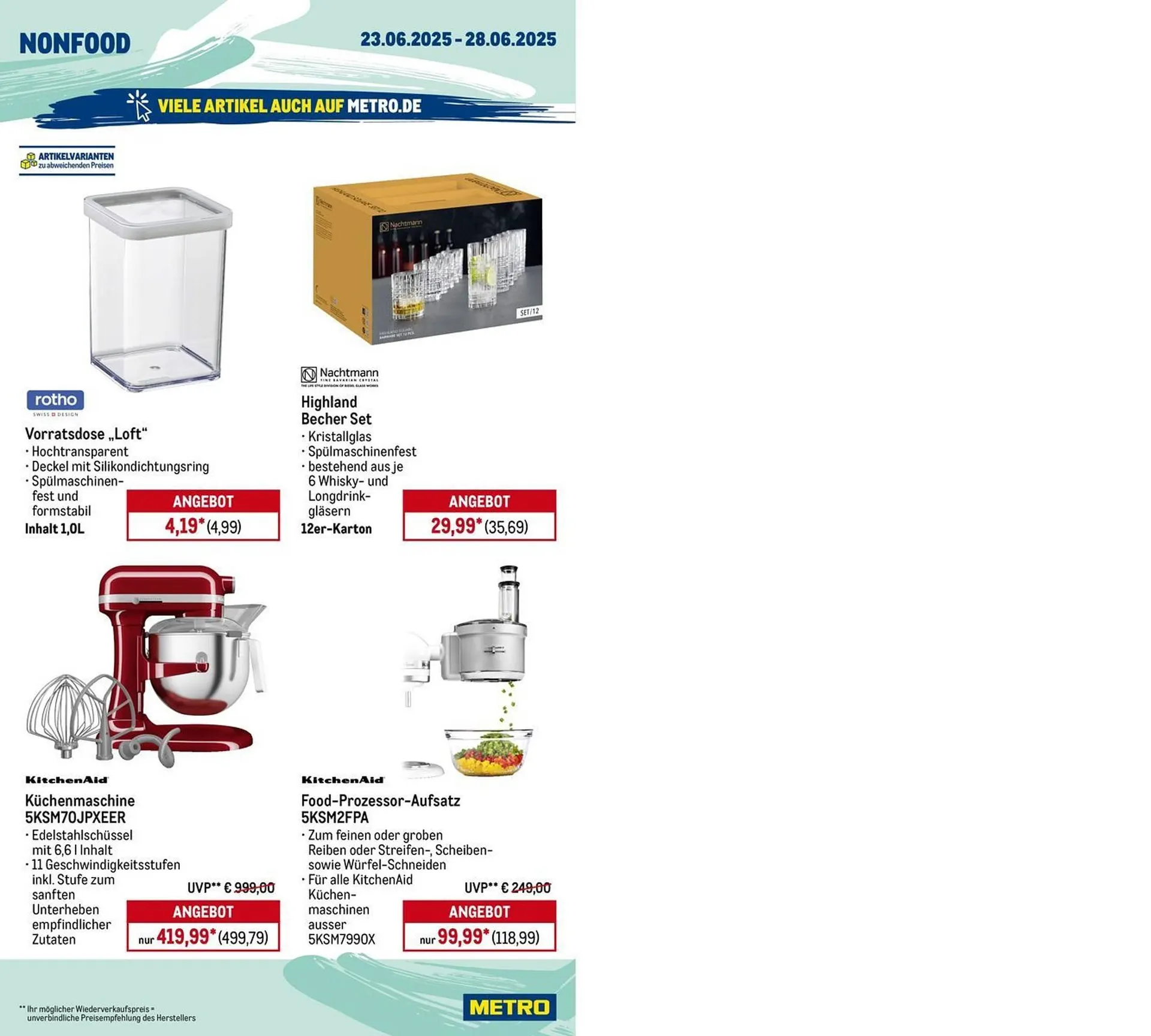 METRO Prospekt von 23. Juni bis 28. Juni 2025 - Prospekt seite 18