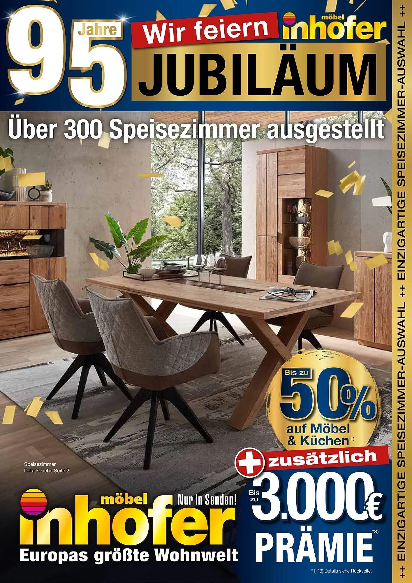 Möbel Inhofer Prospekt von 6. März bis 21. März 2026 - Prospekt seite 1