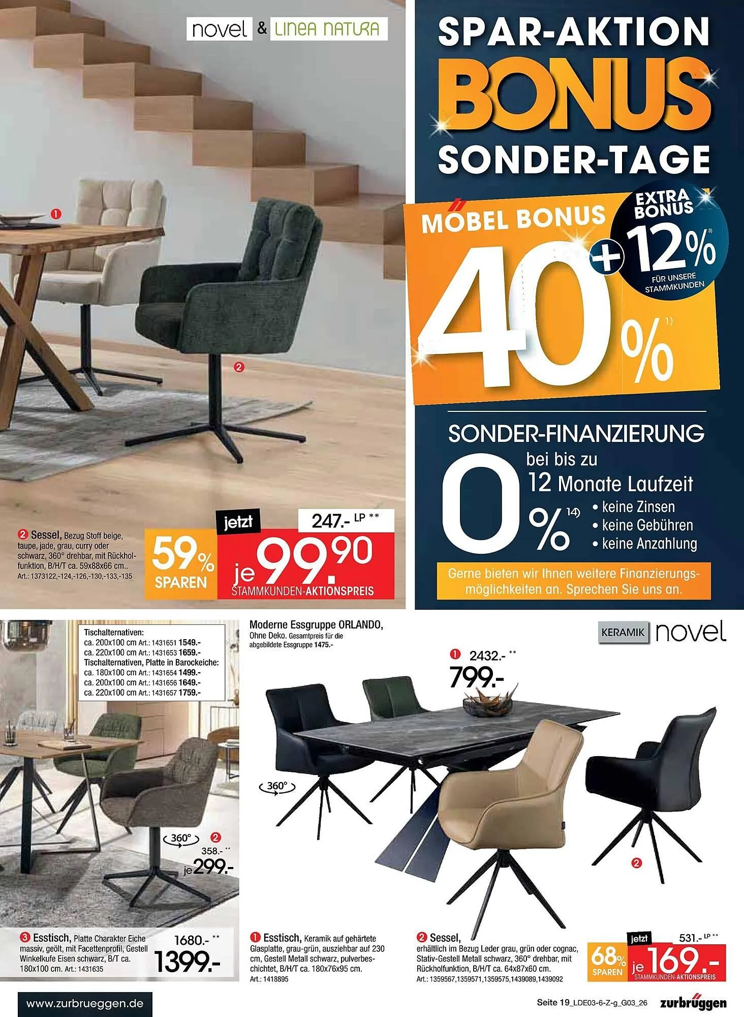 Zurbrüggen Prospekt von 14. März bis 28. März 2026 - Prospekt seite 37