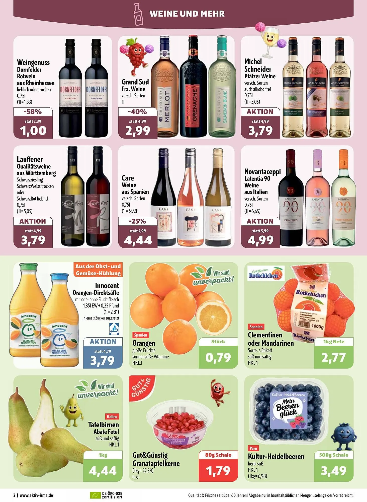 Aktiv Irma Prospekt von 2. Februar bis 7. Februar 2026 - Prospekt seite 2