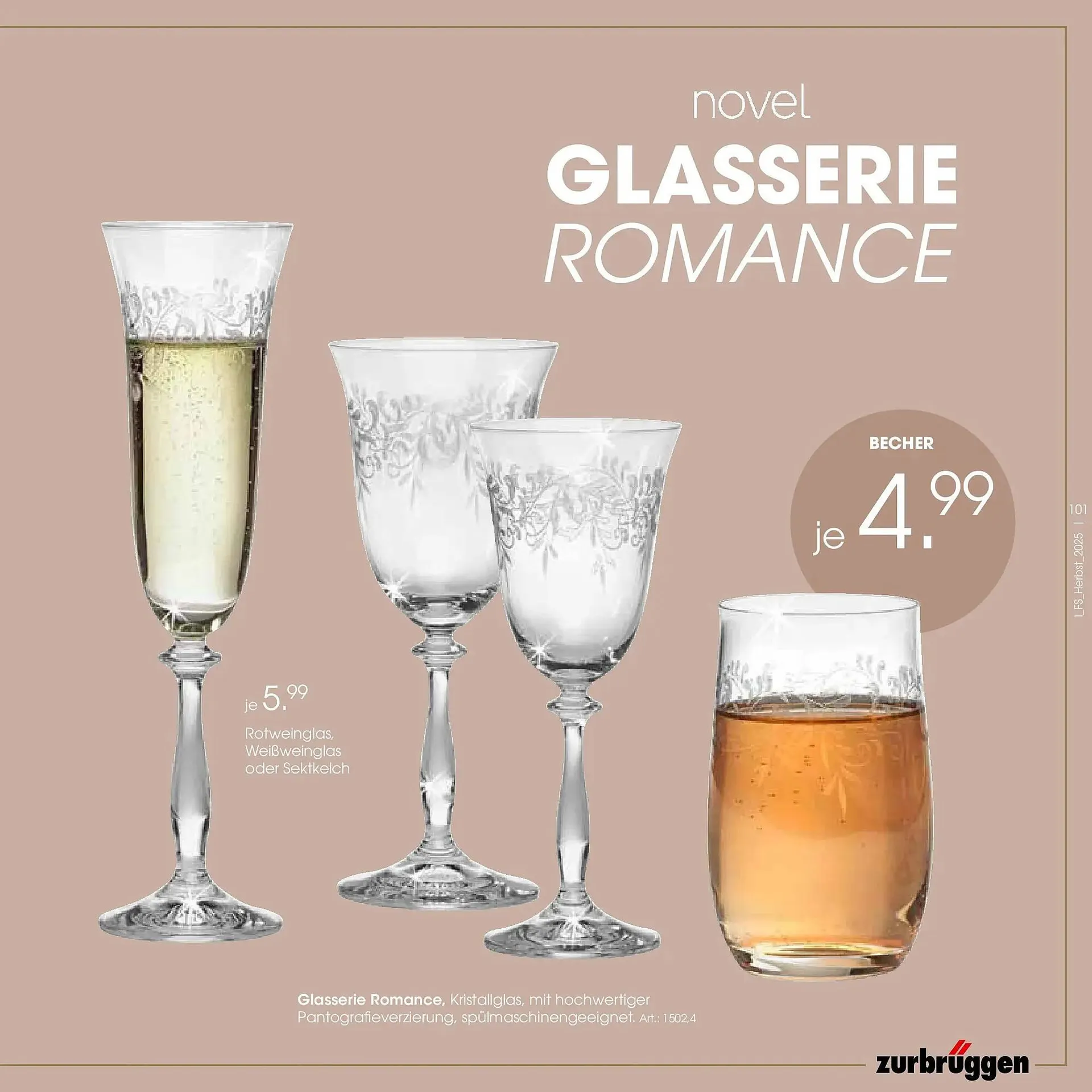 Zurbrüggen Prospekt von 19. Oktober bis 31. Januar 2026 - Prospekt seite 101