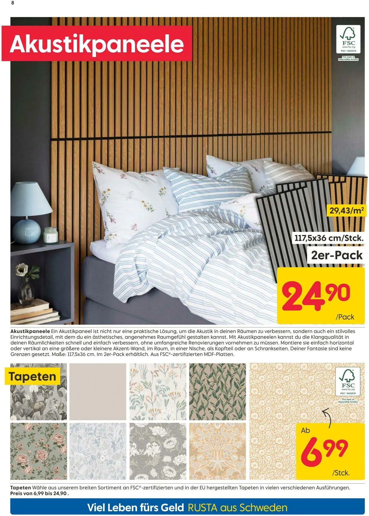 Rusta von 1. September bis 15. September 2025 - Prospekt seite 8