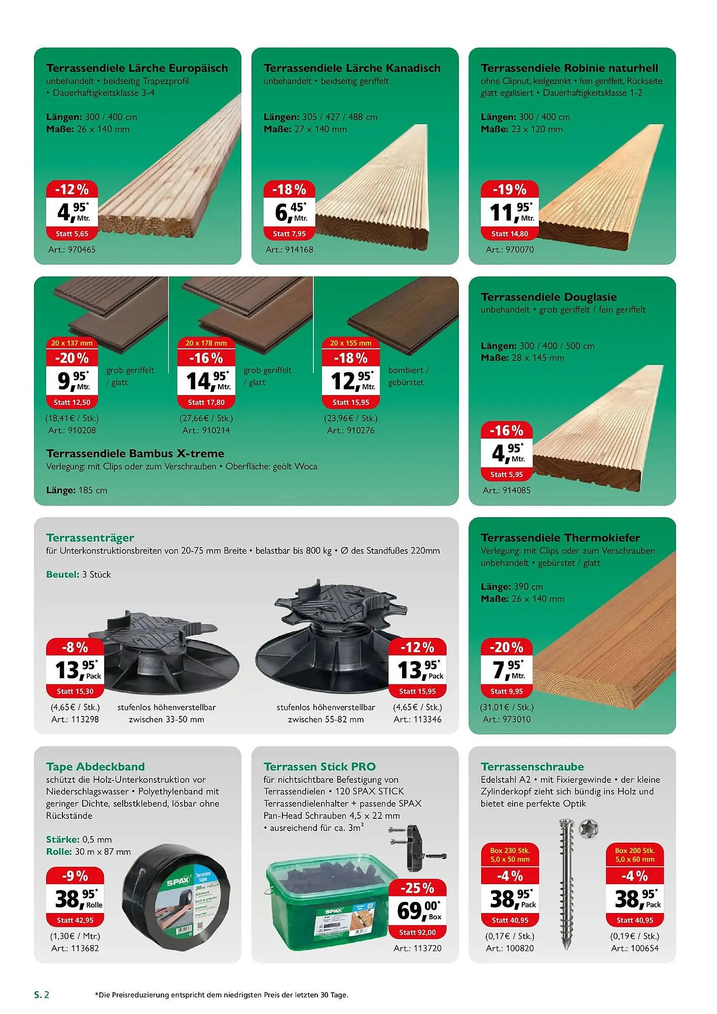 Holz Possling Prospekt von 19. April bis 2. Mai 2026 - Prospekt seite 2