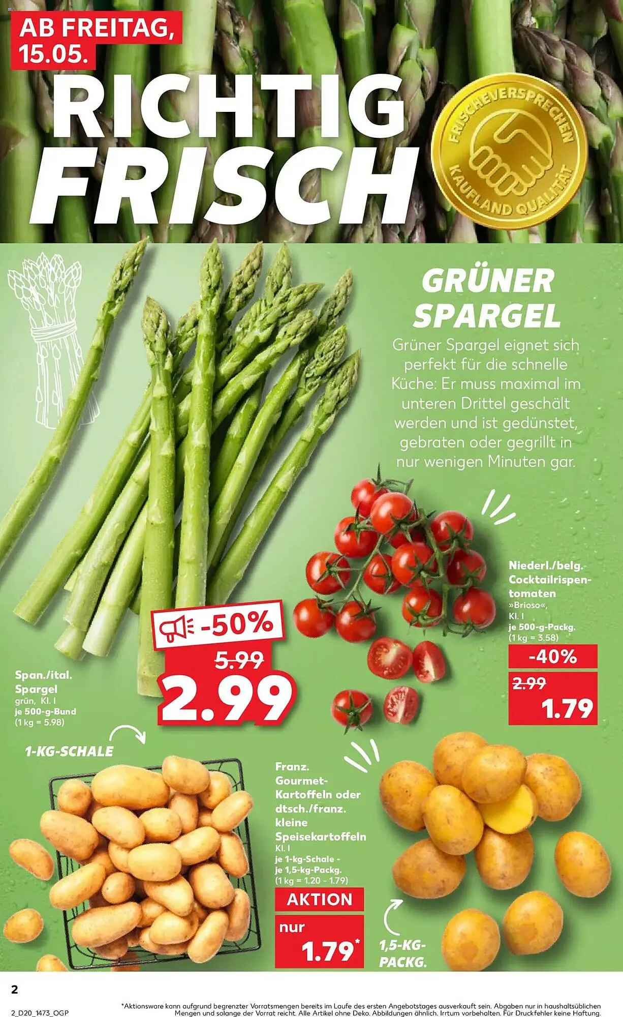 Kaufland Prospekt von 15. Mai bis 20. Mai 2026 - Prospekt seite 2