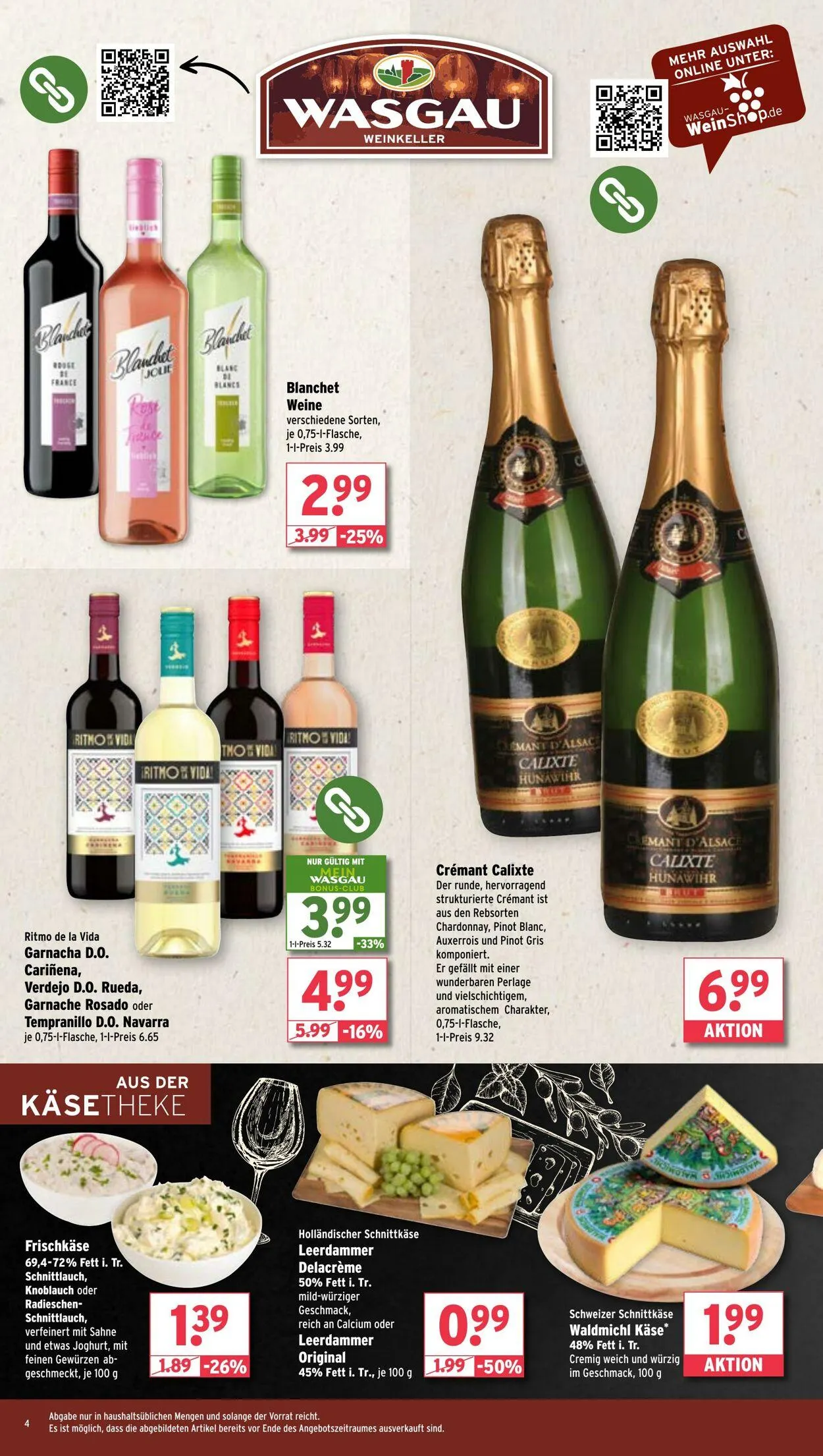 WASGAU Aktueller Prospekt von 10. August bis 24. August 2025 - Prospekt seite 4