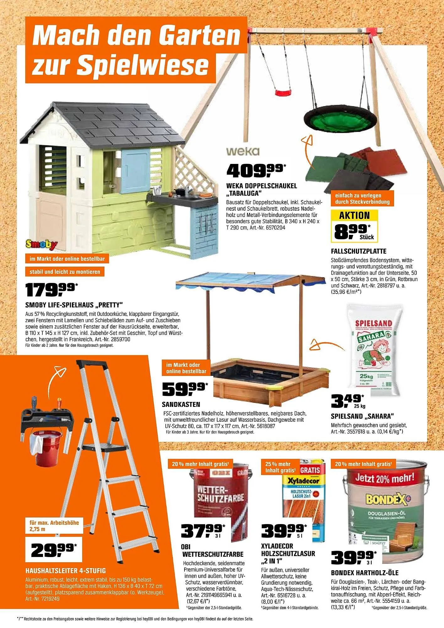 OBI Prospekt von 1. März bis 31. März 2026 - Prospekt seite 10