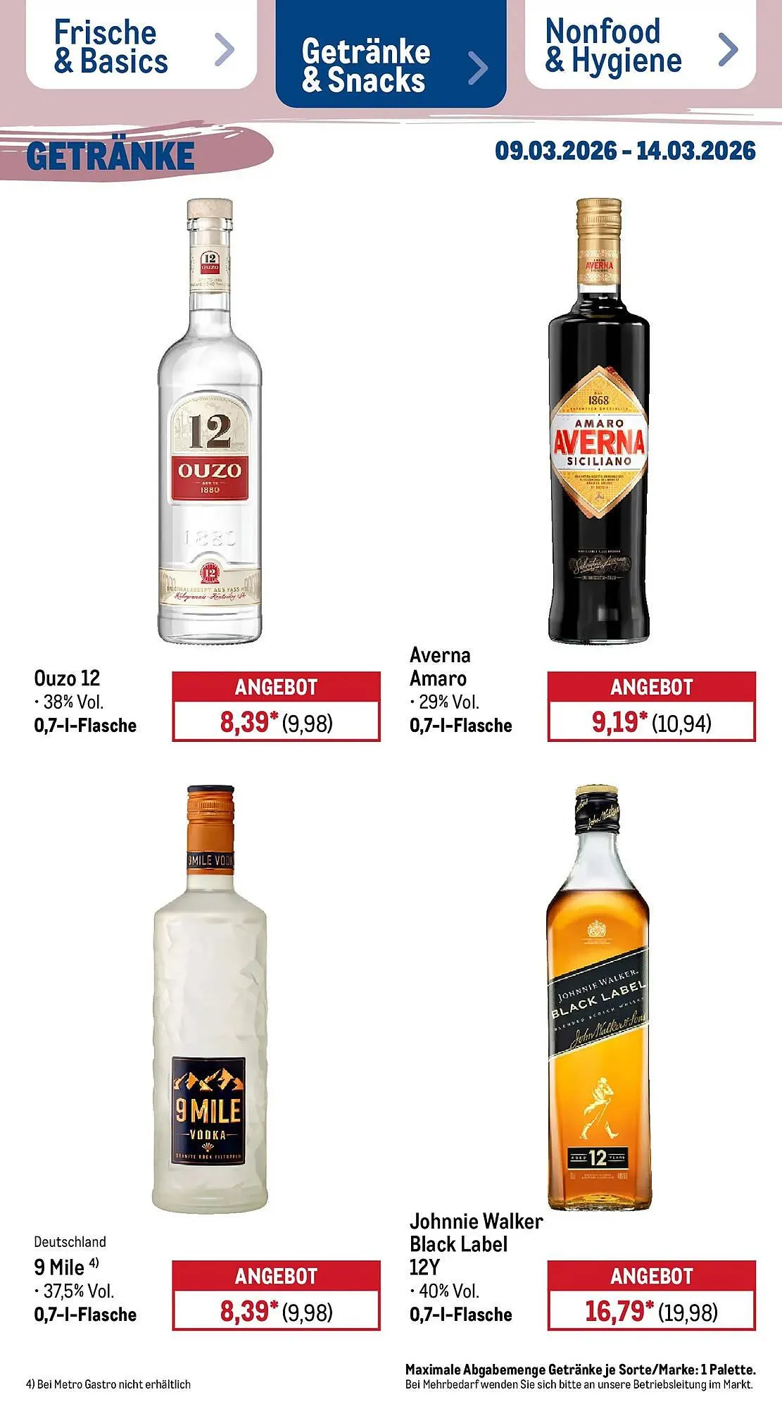 METRO Prospekt von 8. März bis 14. März 2026 - Prospekt seite 31